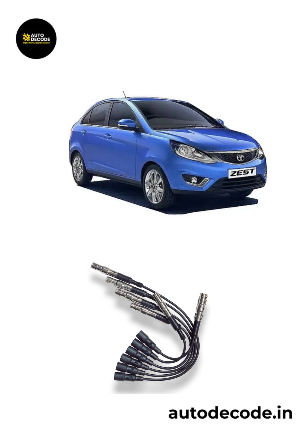 Ignition Cable Set for Tata Zest