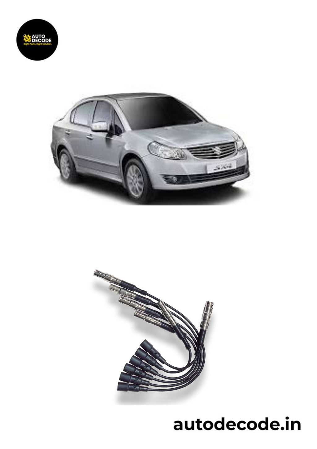 Ignition Cable Set for Maruti SX4
