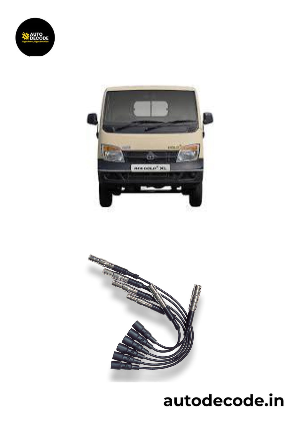 Ignition Cable Set for Tata Ace Gold