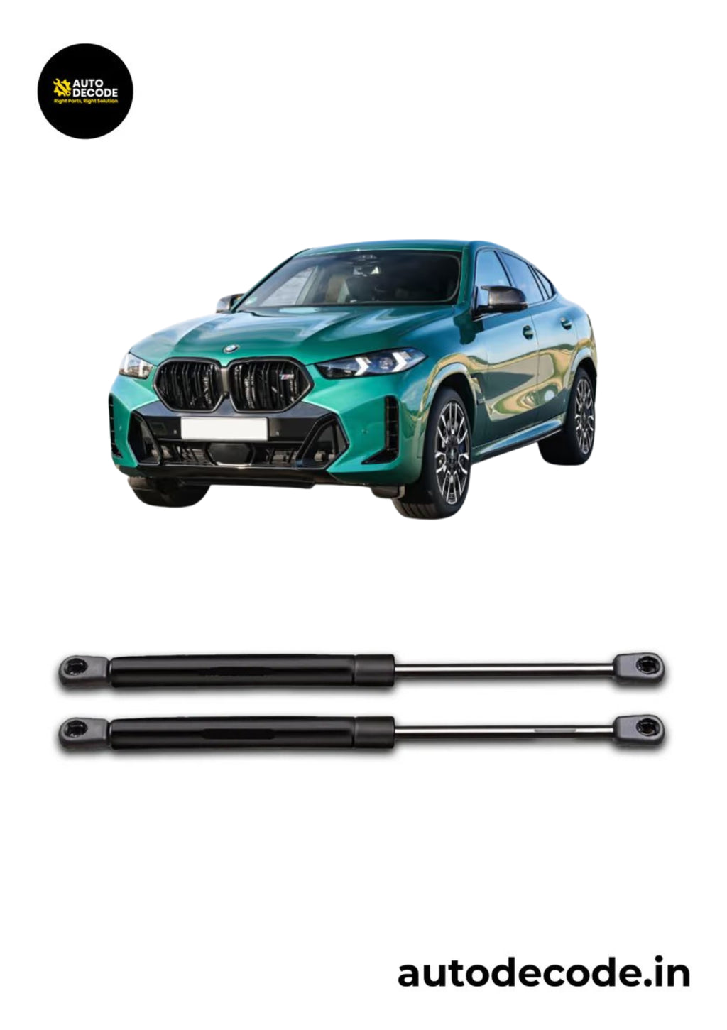 Electric Boot Shockers for BMW X6 | Dicky Lift Support | Set of 2