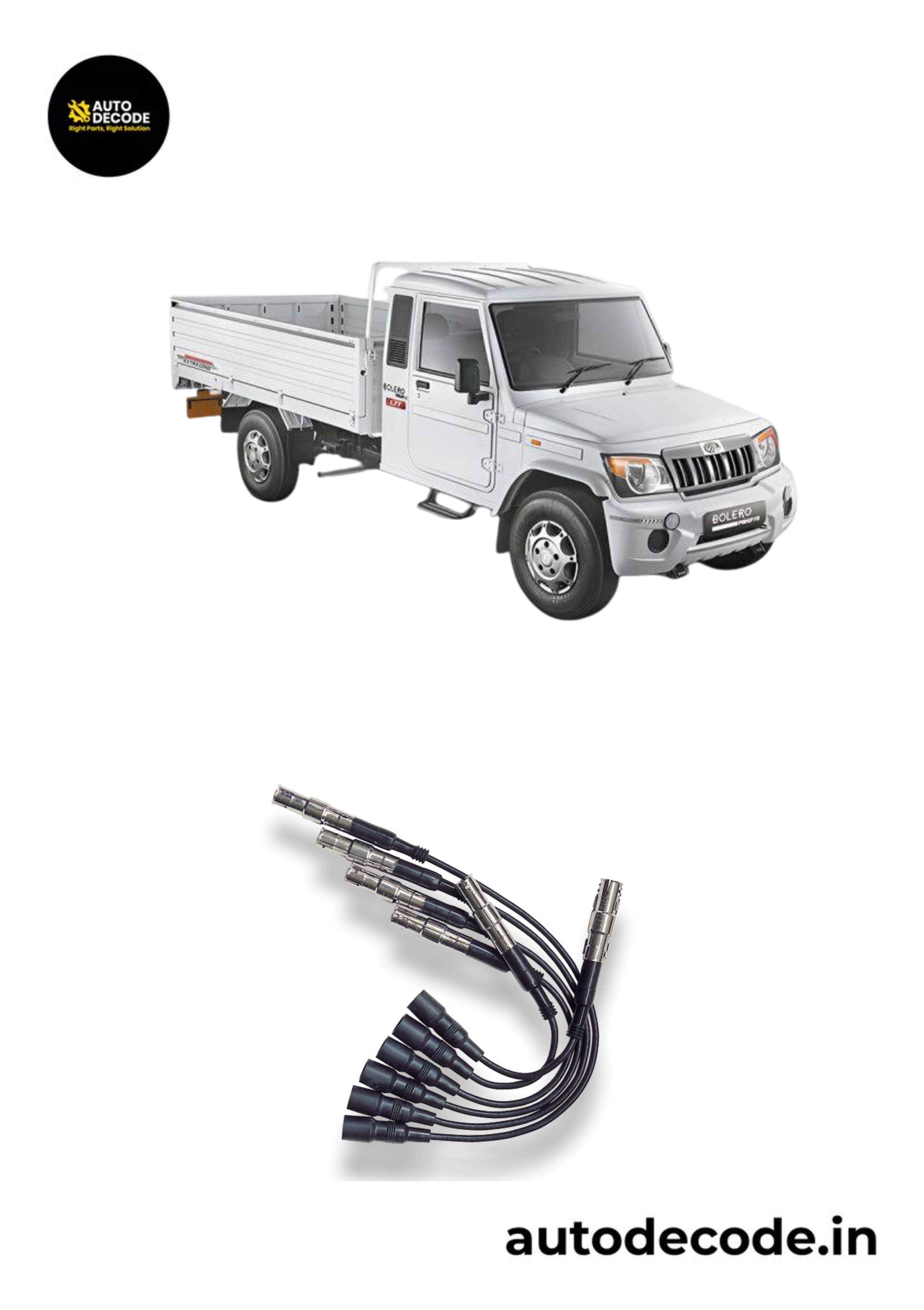 Ignition Cable Set for Mahindra Pickup