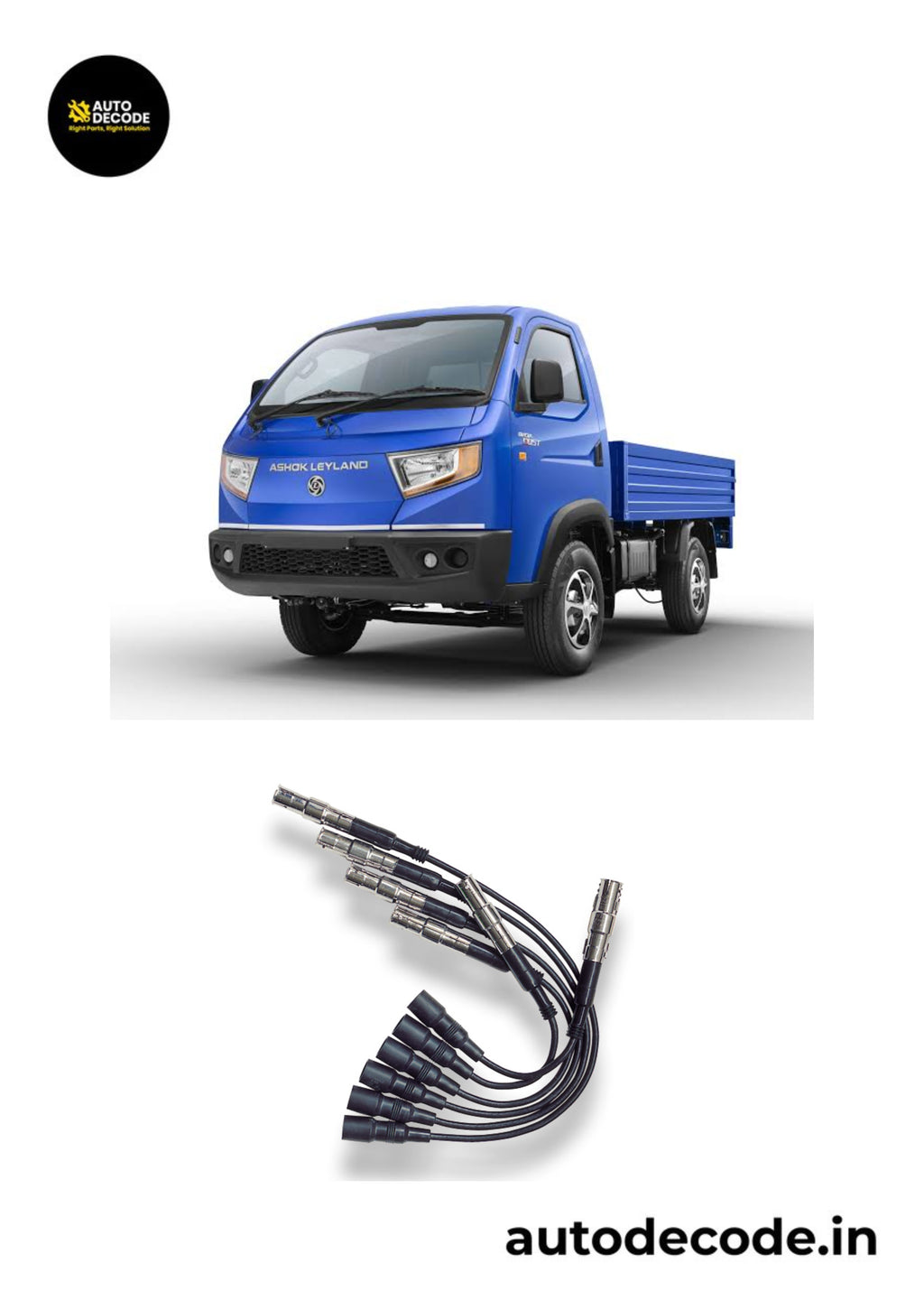 Ignition Cable Set for Ashok Leyland Dost