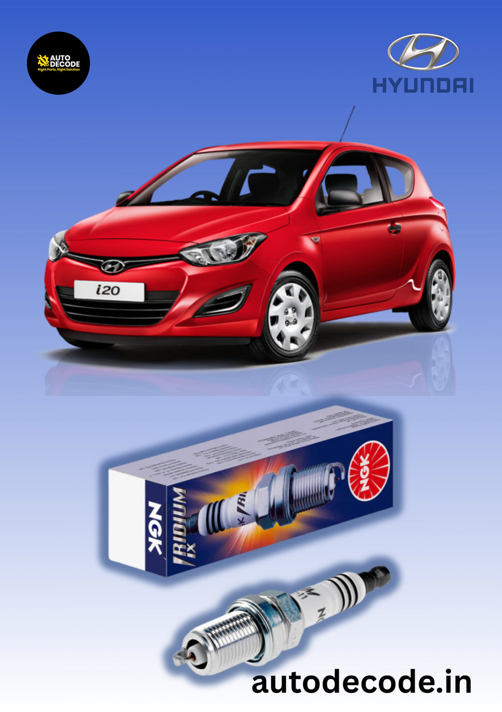 NGK Iridium Spark Plug LKR7BIX-P for Hyundai – NGK Premium