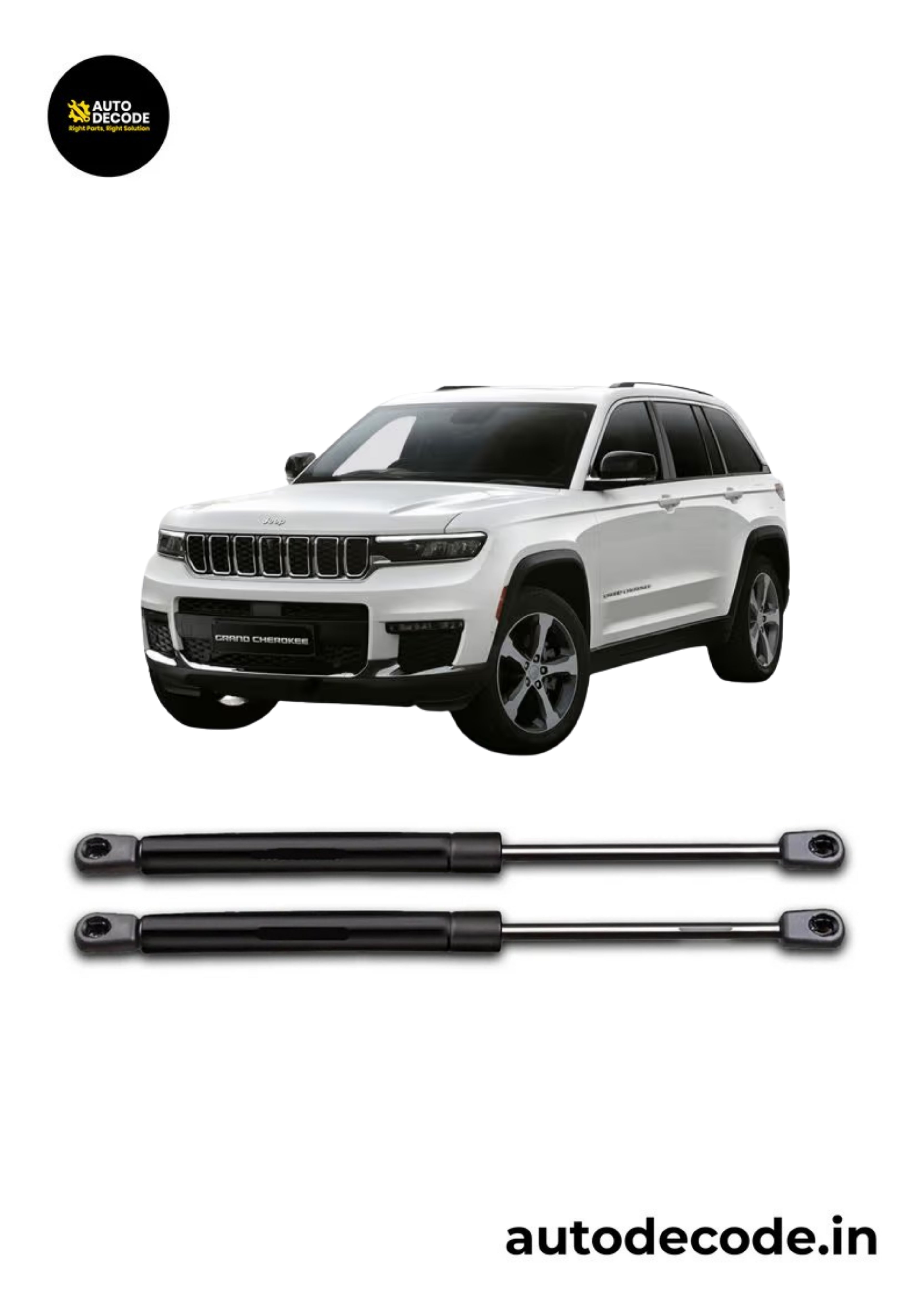 Boot Gas Struts for Jeep Cherokee | Dicky Lift Support | Set of 2