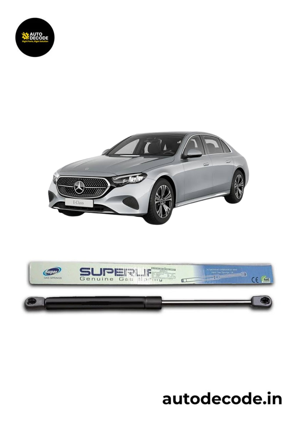 Boot Gas Struts for Mercedes Benz E-Class E30 | Dicky Lift Support | Set of 2