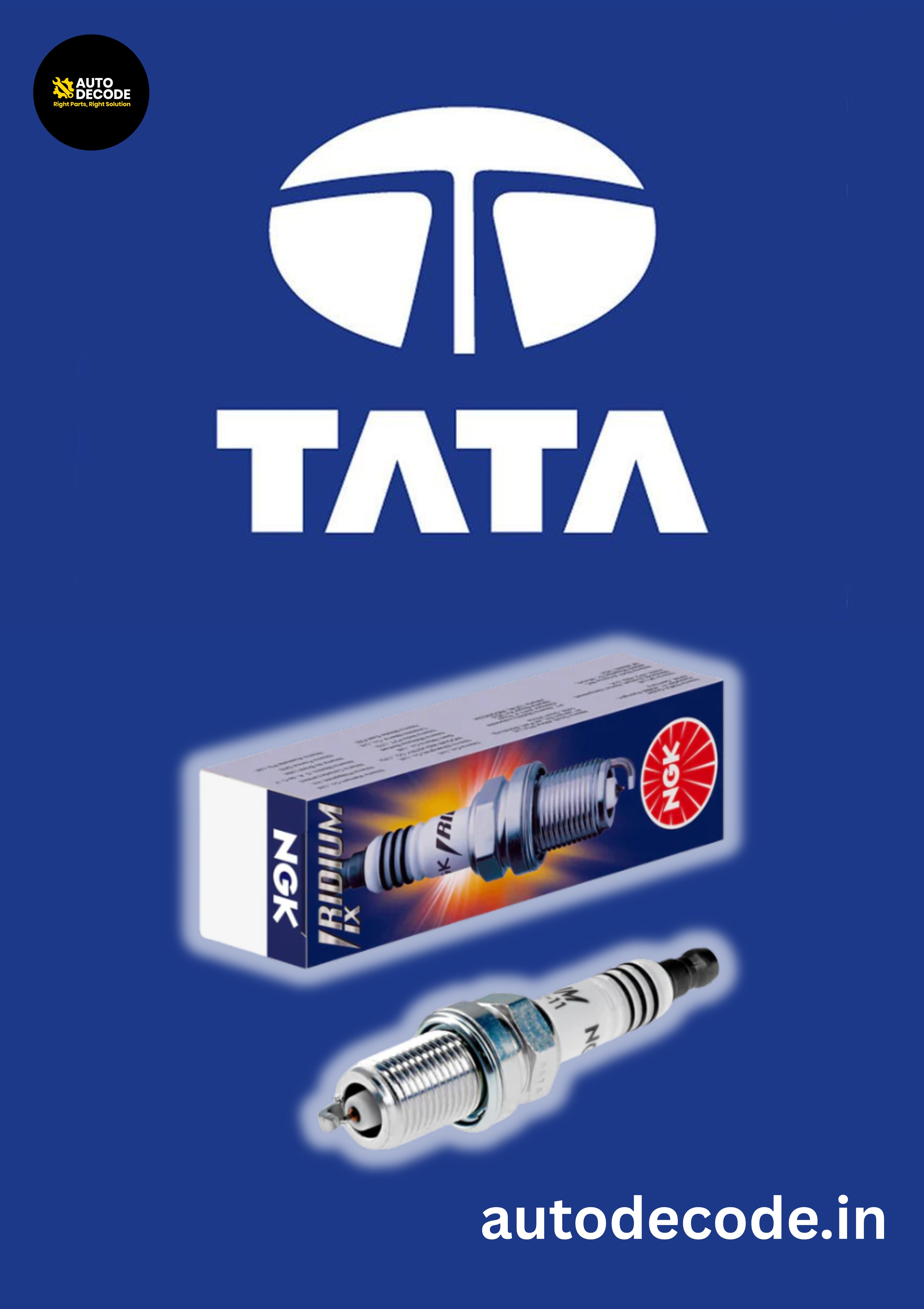 NGK Iridium Spark Plugs LKR7BIX-P | Tata Motors