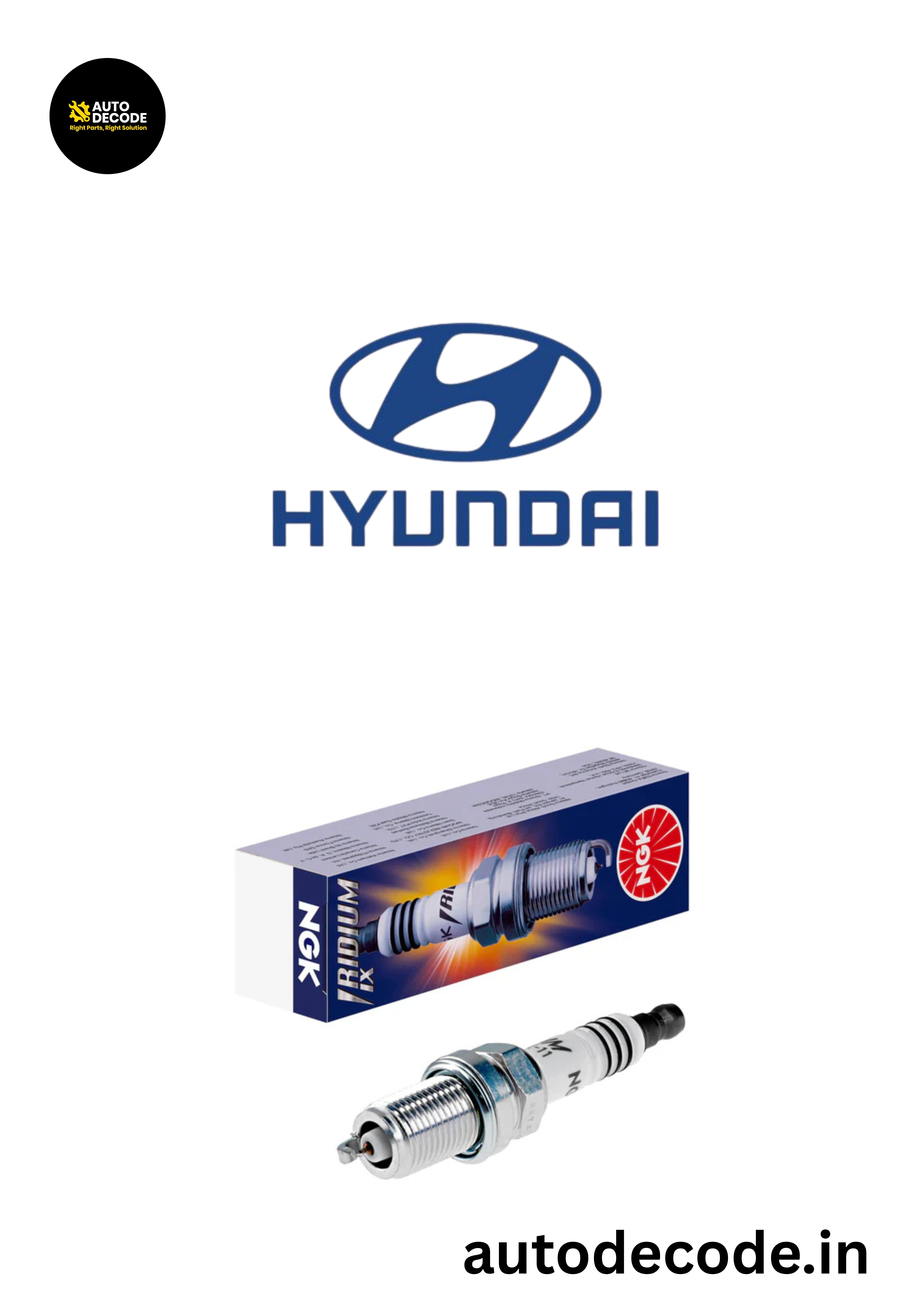NGK Iridium Spark Plug LKR7BIX-P for Hyundai – NGK Premium