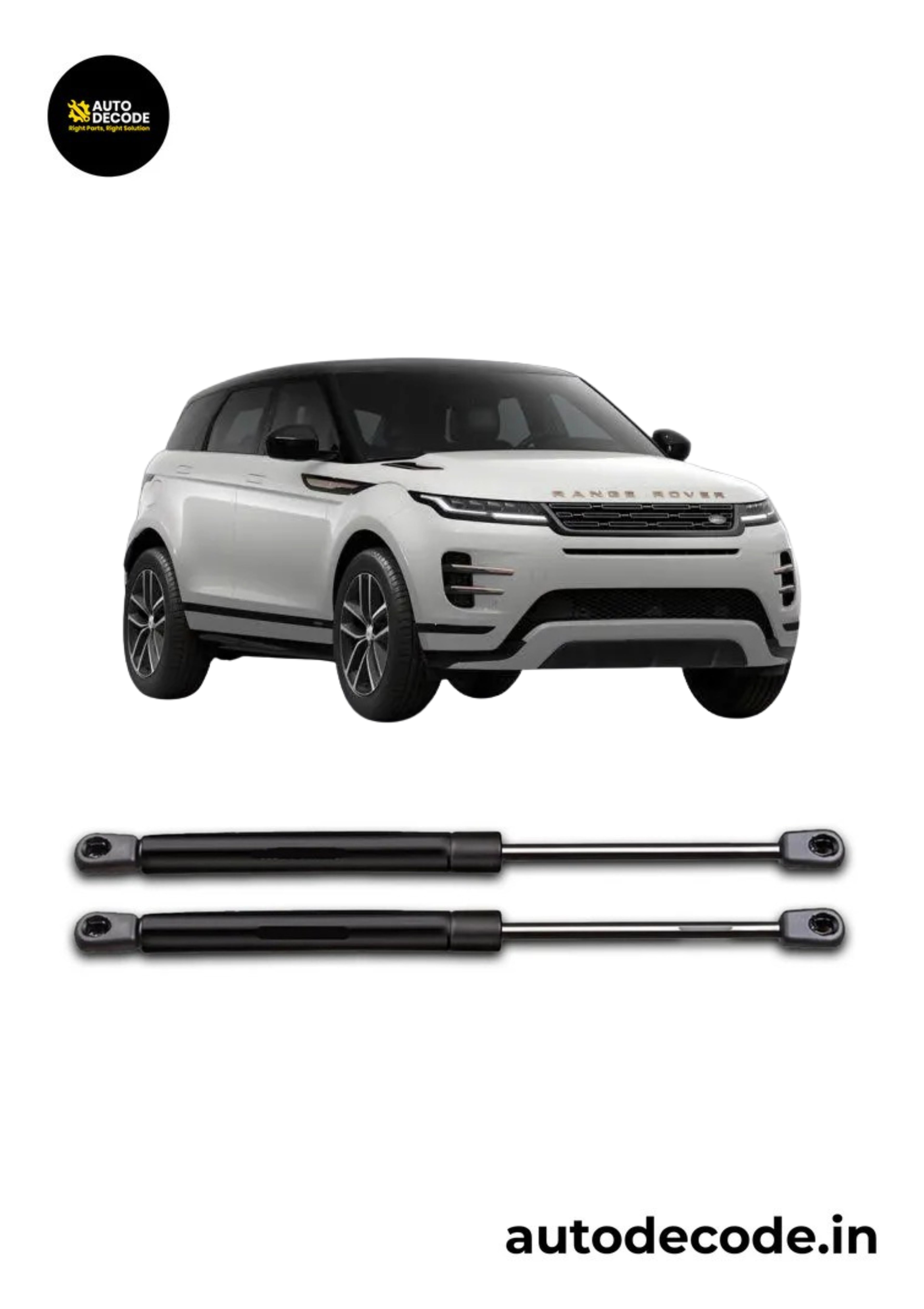 Bonnet Gas Struts for Range Rover Evoque | Hood Lift Support | Set of 2