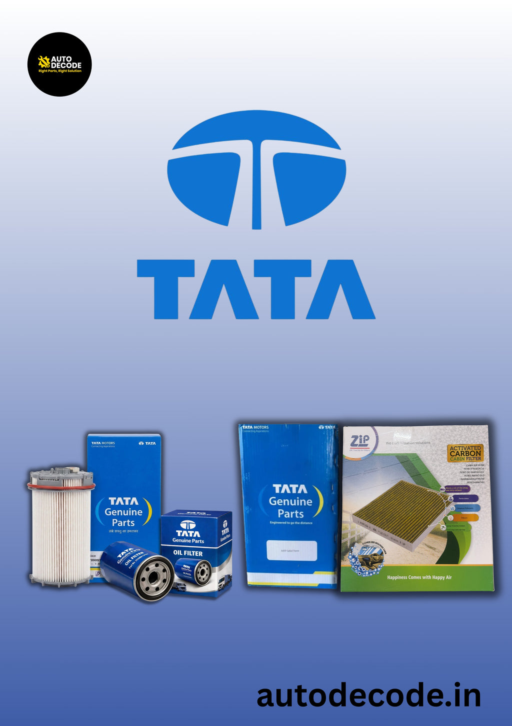 Tata Harrier & Safari Diesel 10,000 km Genuine Service Kit BS6