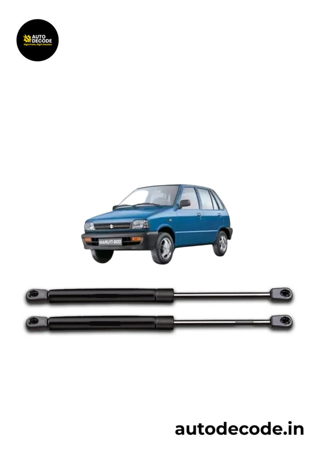 Boot Gas Struts for Maruti 800 | Dicky Lift Support | Set of 2