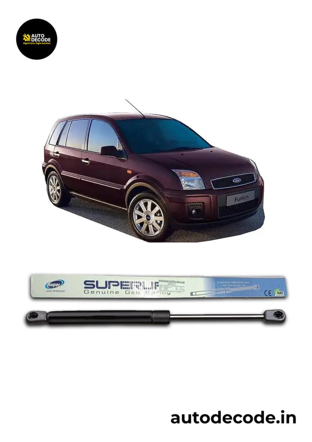 Boot Gas Struts for Ford Fusion | Dicky Lift Support | Set of 2