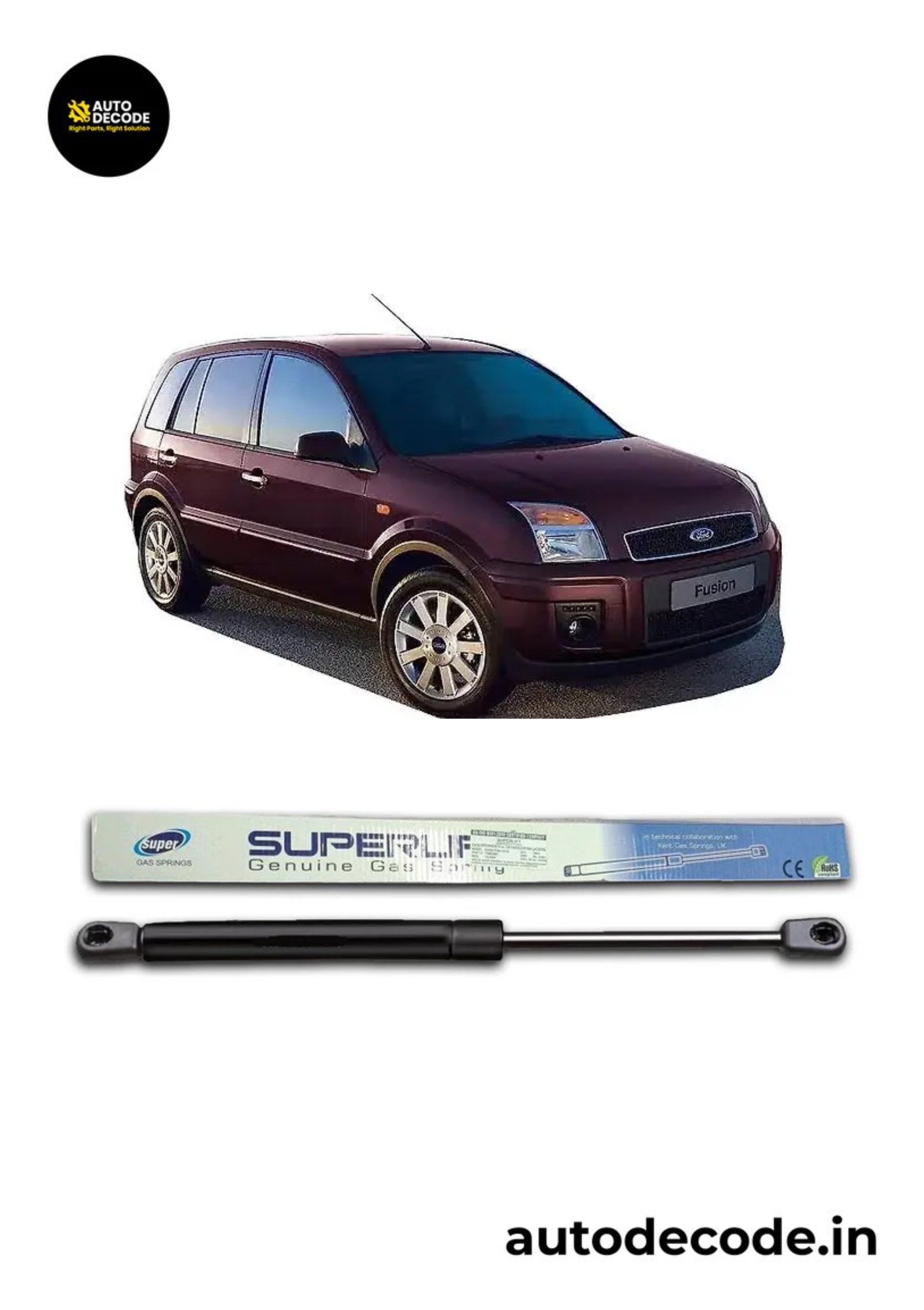 Boot Gas Struts for Ford Fusion | Dicky Lift Support | Set of 2