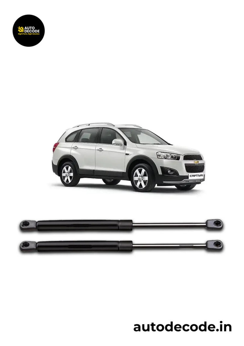 Boot Gas Struts for Chevrolet Captiva | Dicky Lift Support | Set of 2