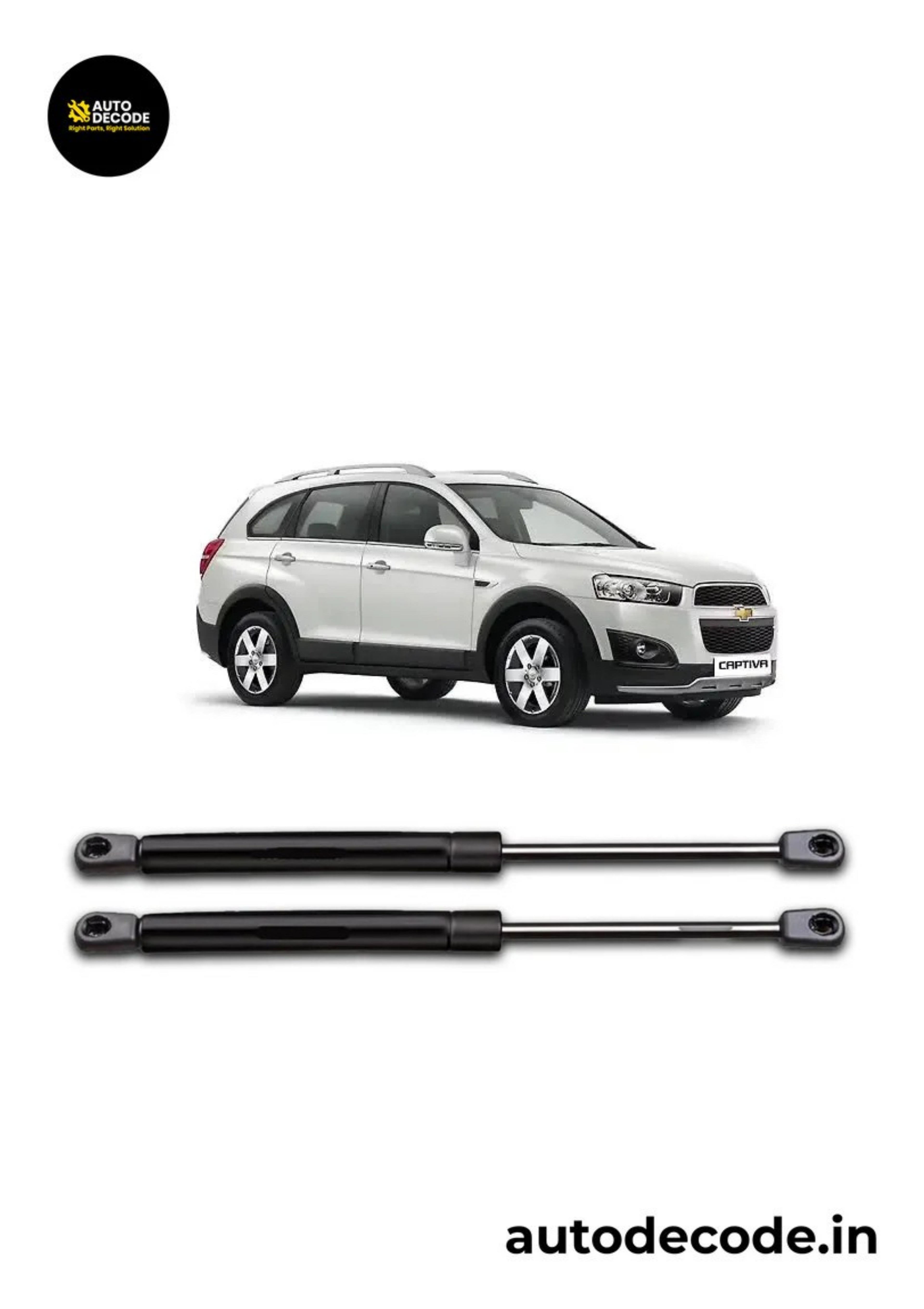 Boot Gas Struts for Chevrolet Captiva | Dicky Lift Support | Set of 2