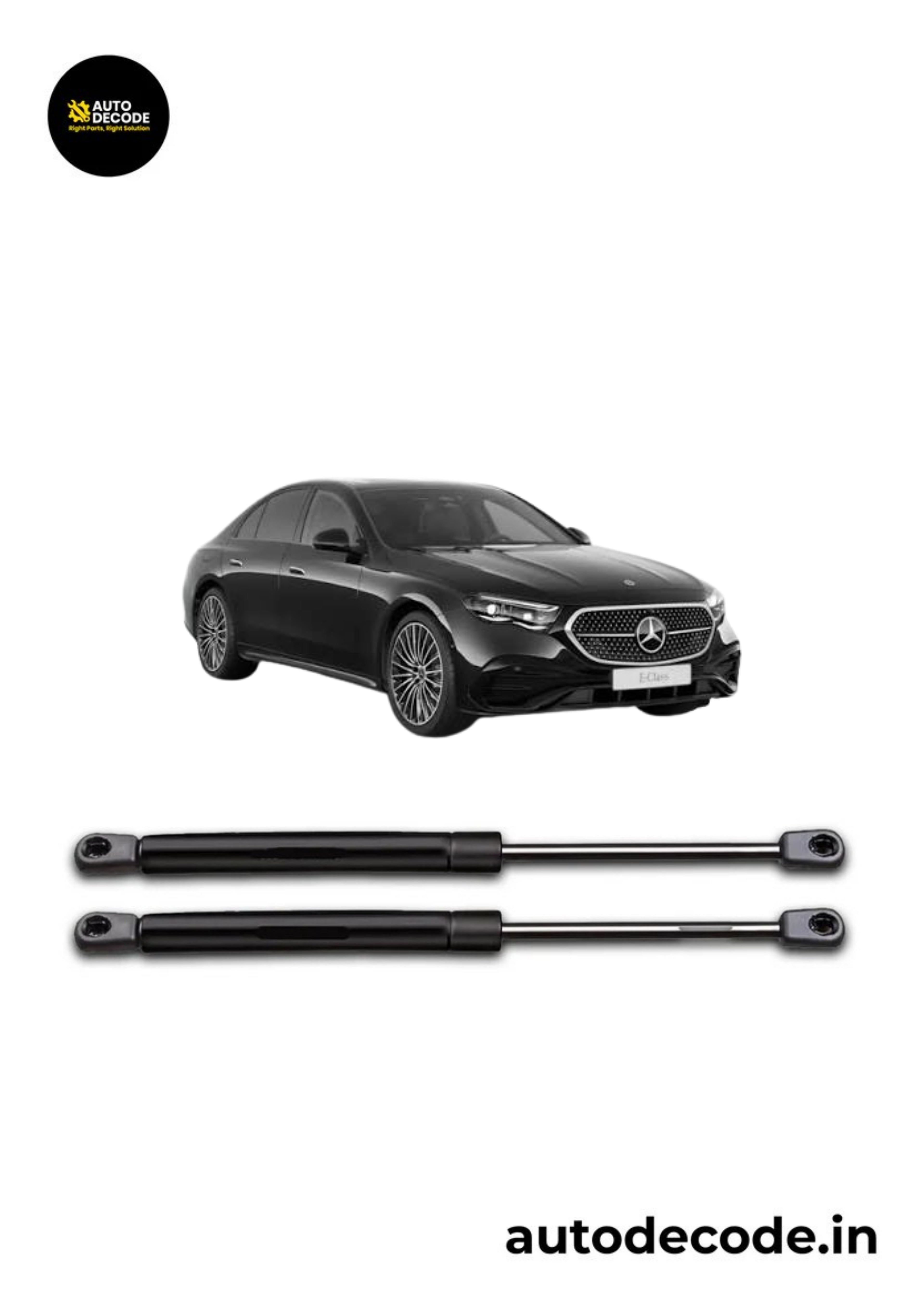 Boot Gas Struts for Mercedes Benz E-Class W211 | Dicky Lift Support | Set of 2