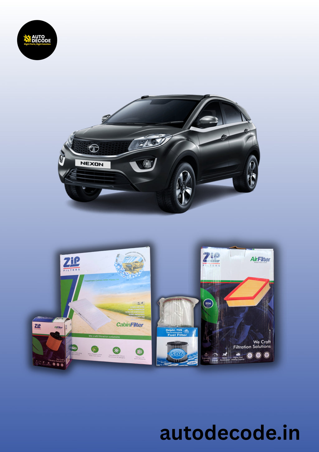 Tata Nexon BS4 Diesel 10,000 km Service Kit