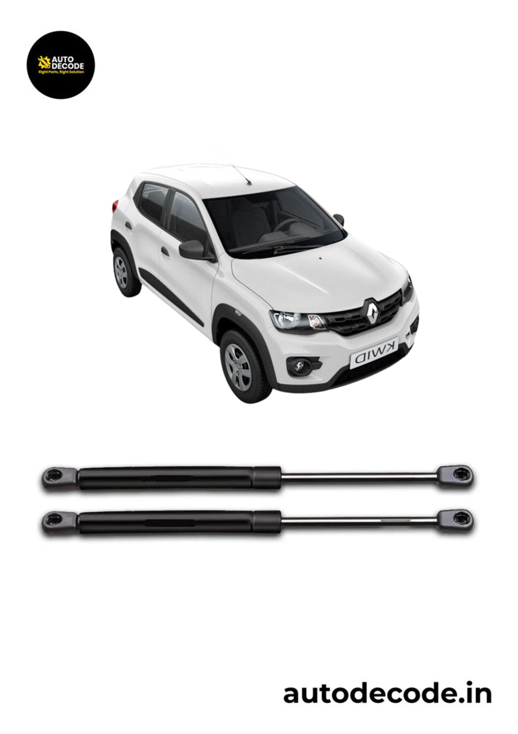 Boot Gas Struts for Renault Kwid | Dicky Lift Support | Set of 2