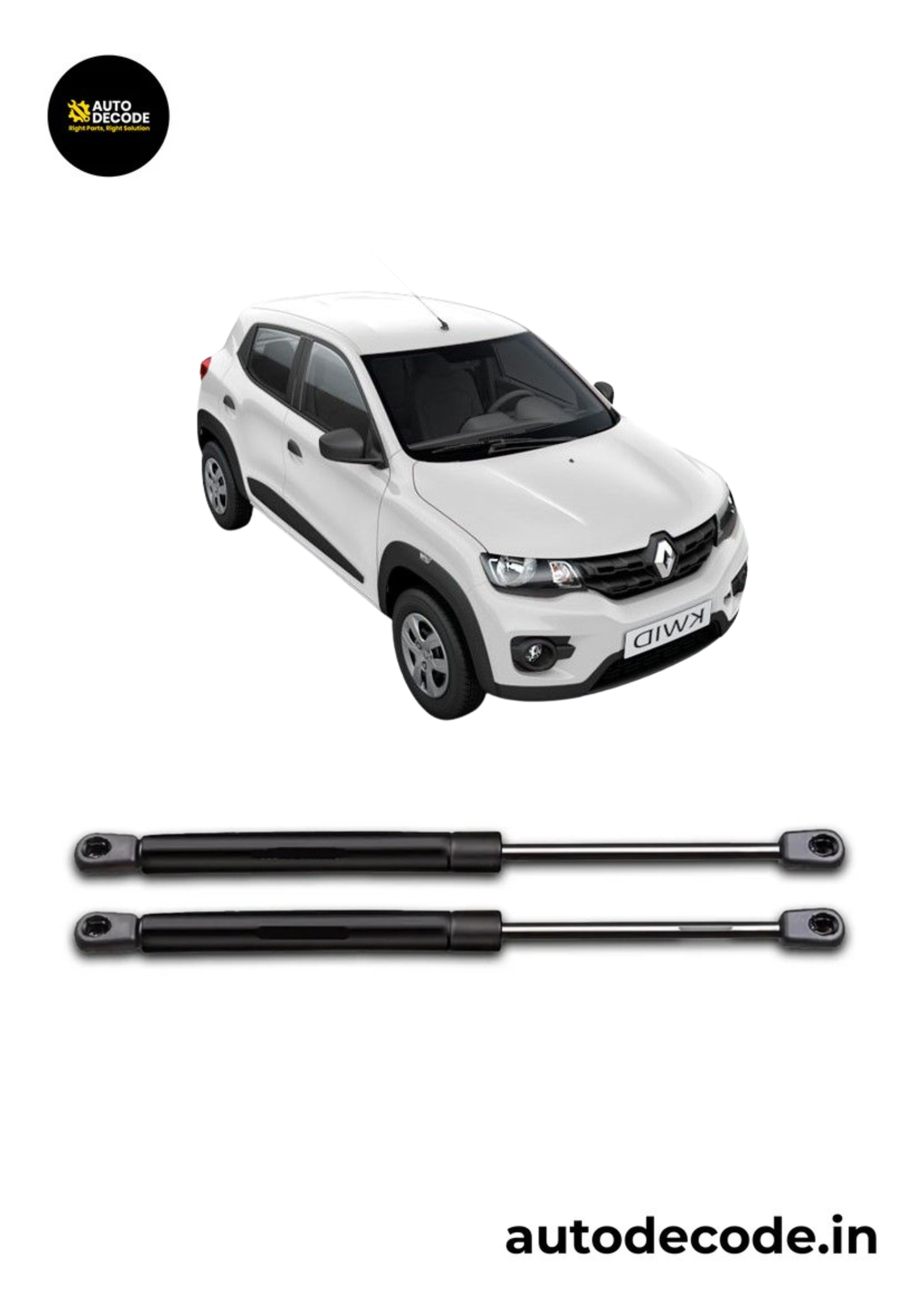 Boot Gas Struts for Renault Kwid | Dicky Lift Support | Set of 2