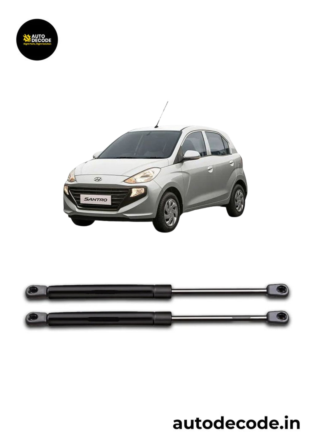 Boot Gas Struts for Hyundai Santro | Dicky Lift Support | Set of 2