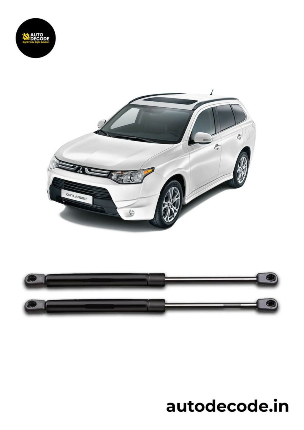 Boot Gas Struts for Mitsubishi Outlander | Dicky Lift Support | Set of 2