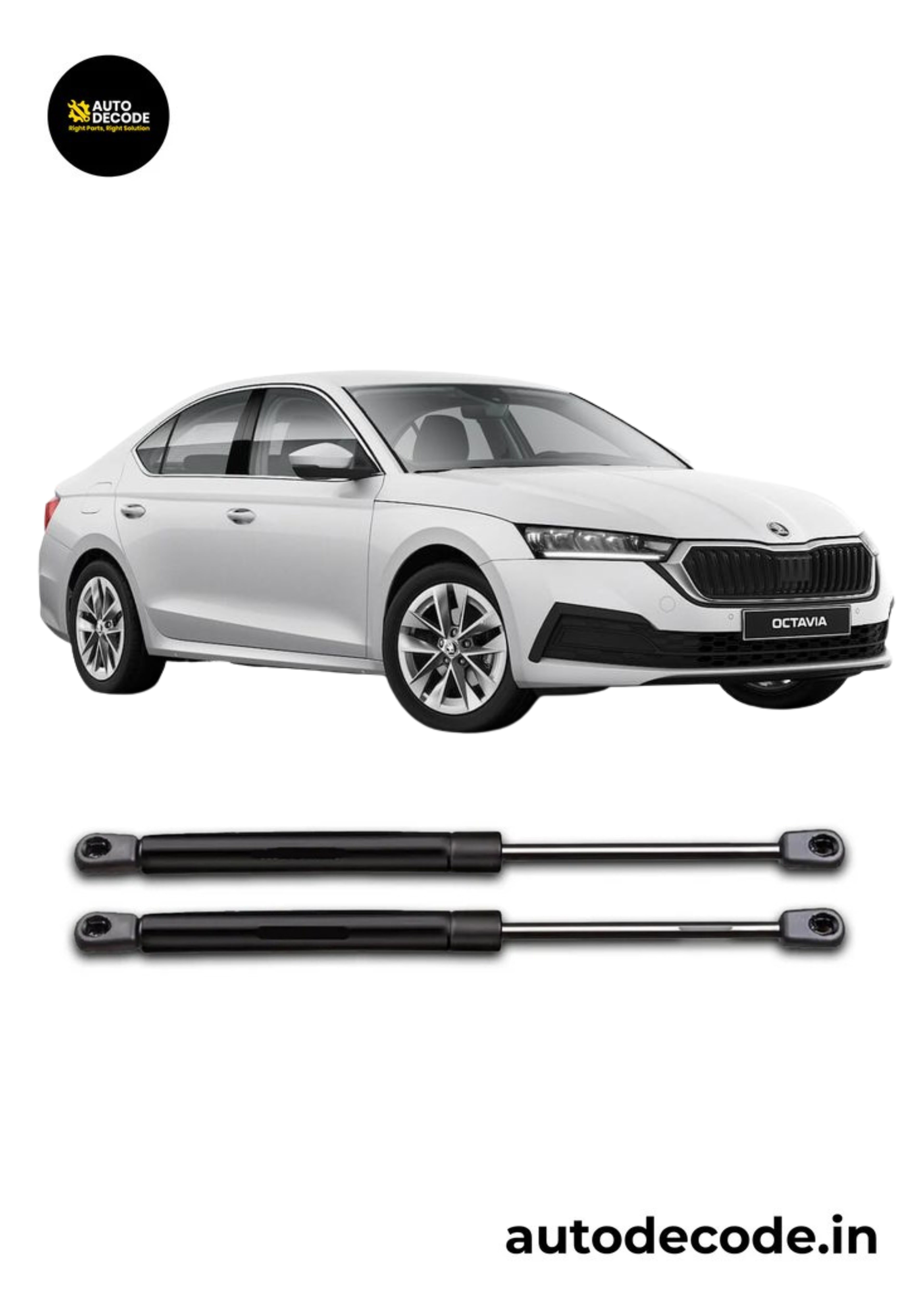 Boot Gas Struts for Skoda Octavia | Dicky Lift Support | Set of 2