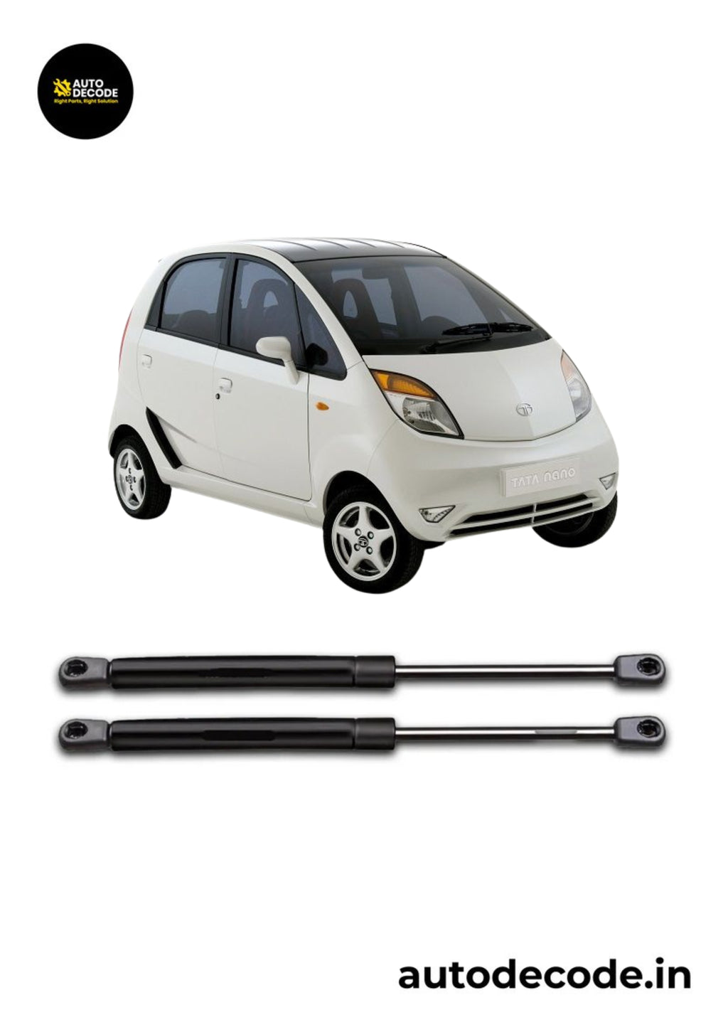 Boot Gas Struts for Tata Nano | Dicky Lift Support | Set of 2