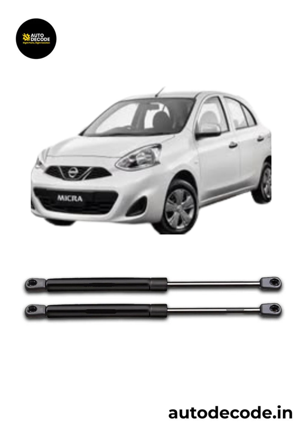 Boot Gas Struts for Nissan Micra | Dicky Lift Support | Set of 2