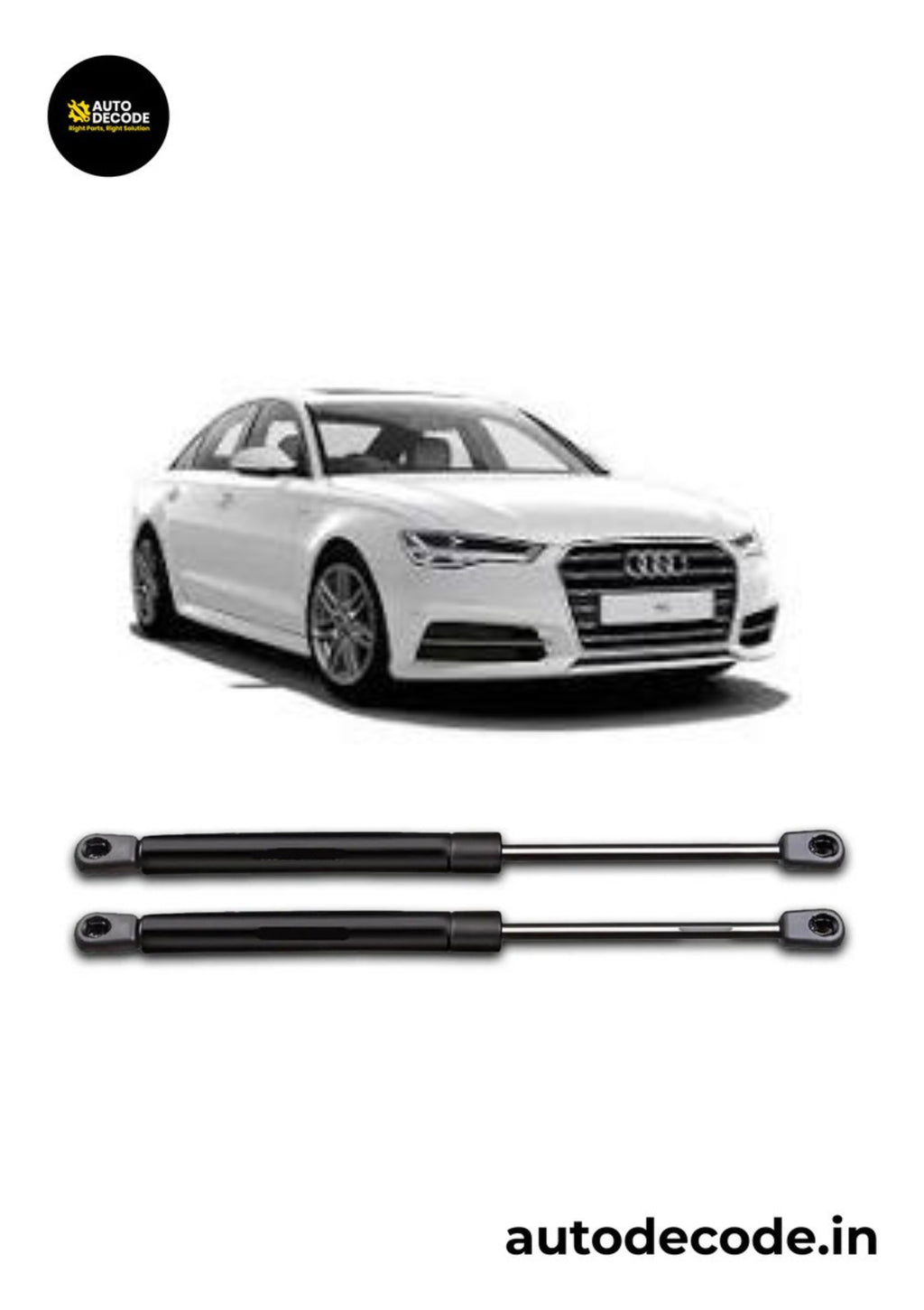 Bonnet Gas Struts for Audi A6 Old Model | Hood Lift Support | Set of 2