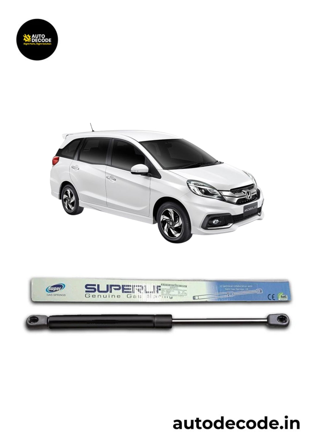 Boot Gas Struts for Honda Mobilio | Dicky Lift Support | Set of 2
