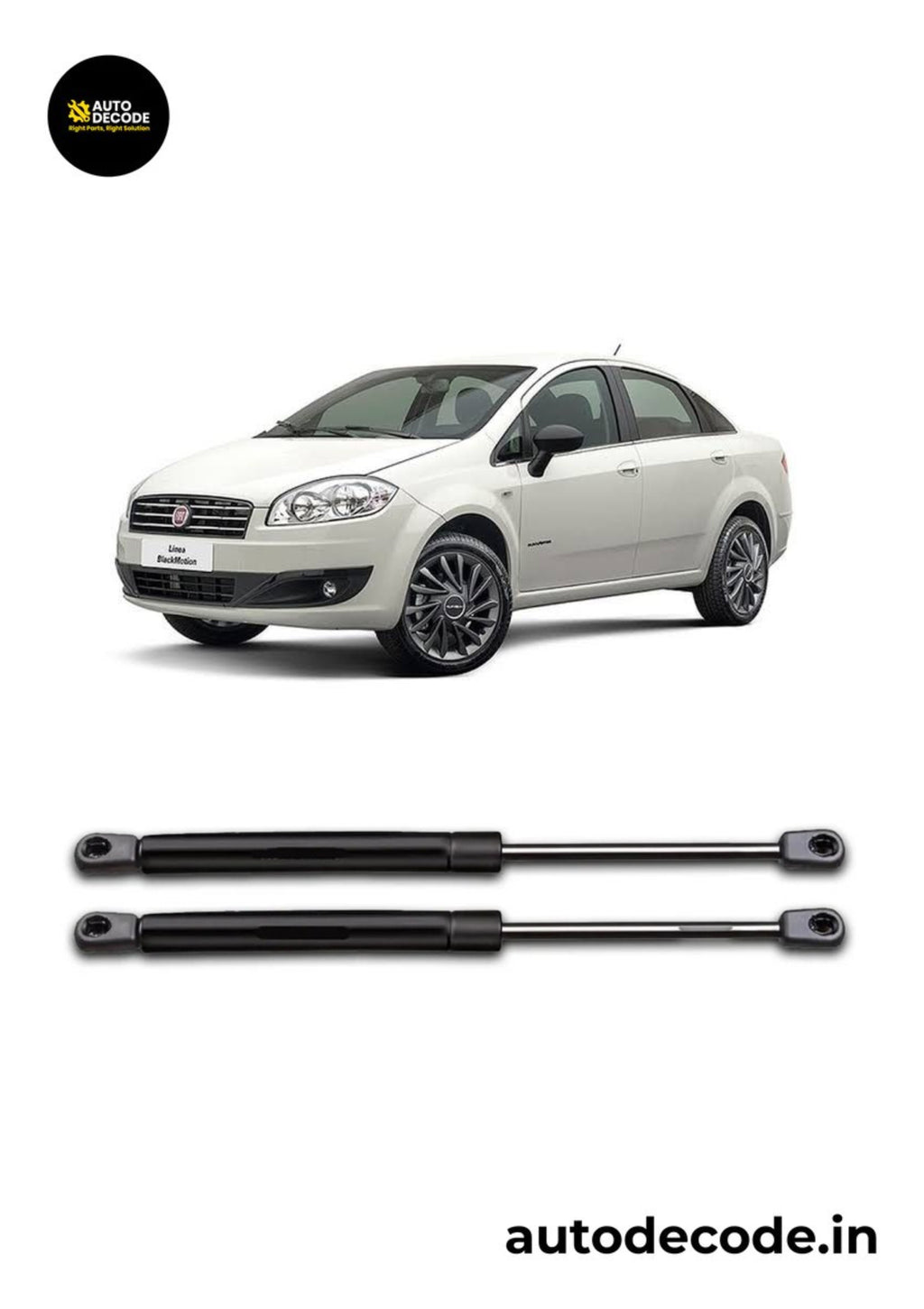 Boot Gas Struts for Fiat Linea | Dicky Lift Support | Set of 2
