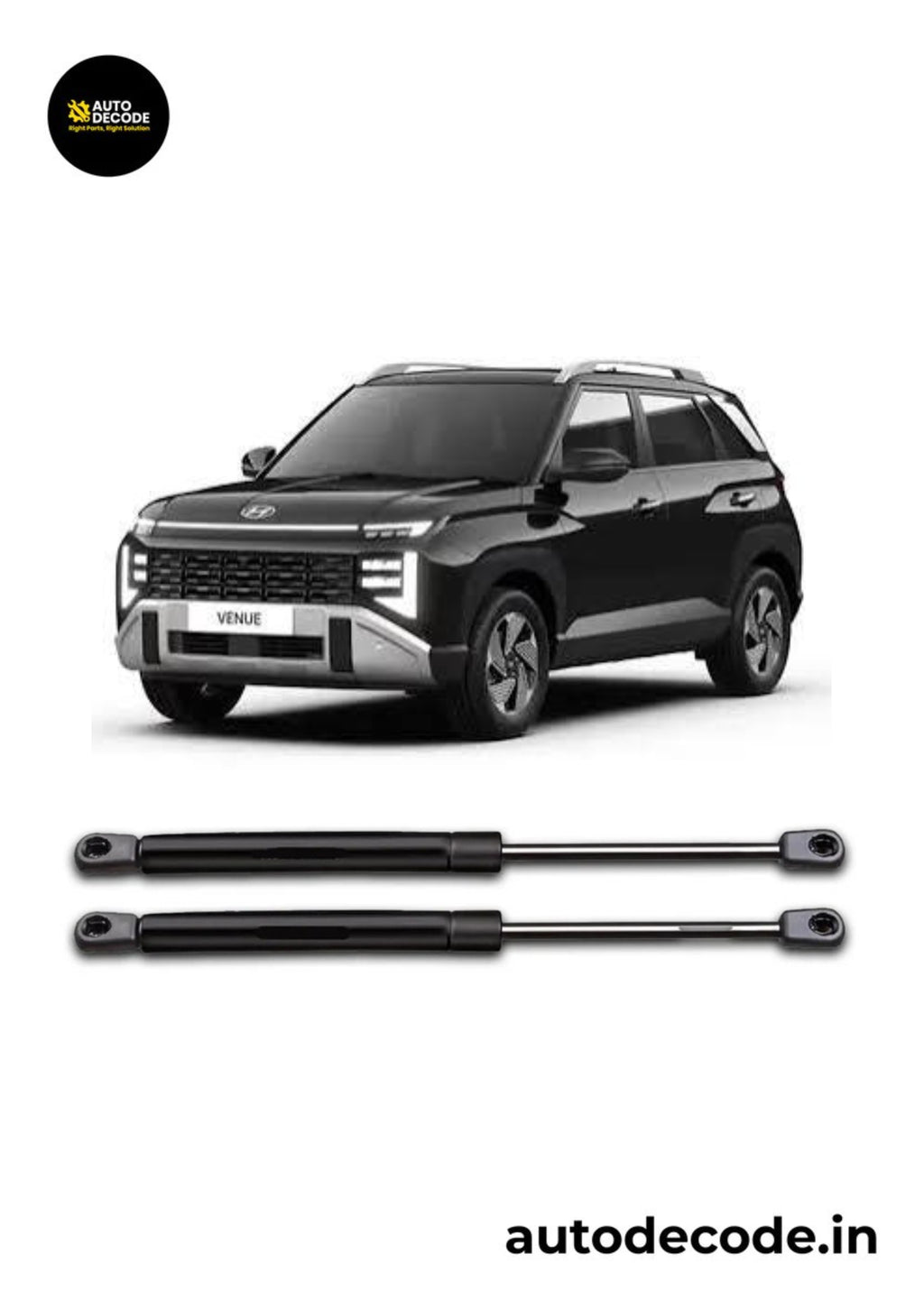 Boot Gas Struts for Hyundai Venue | Dicky Lift Support | Set of 2