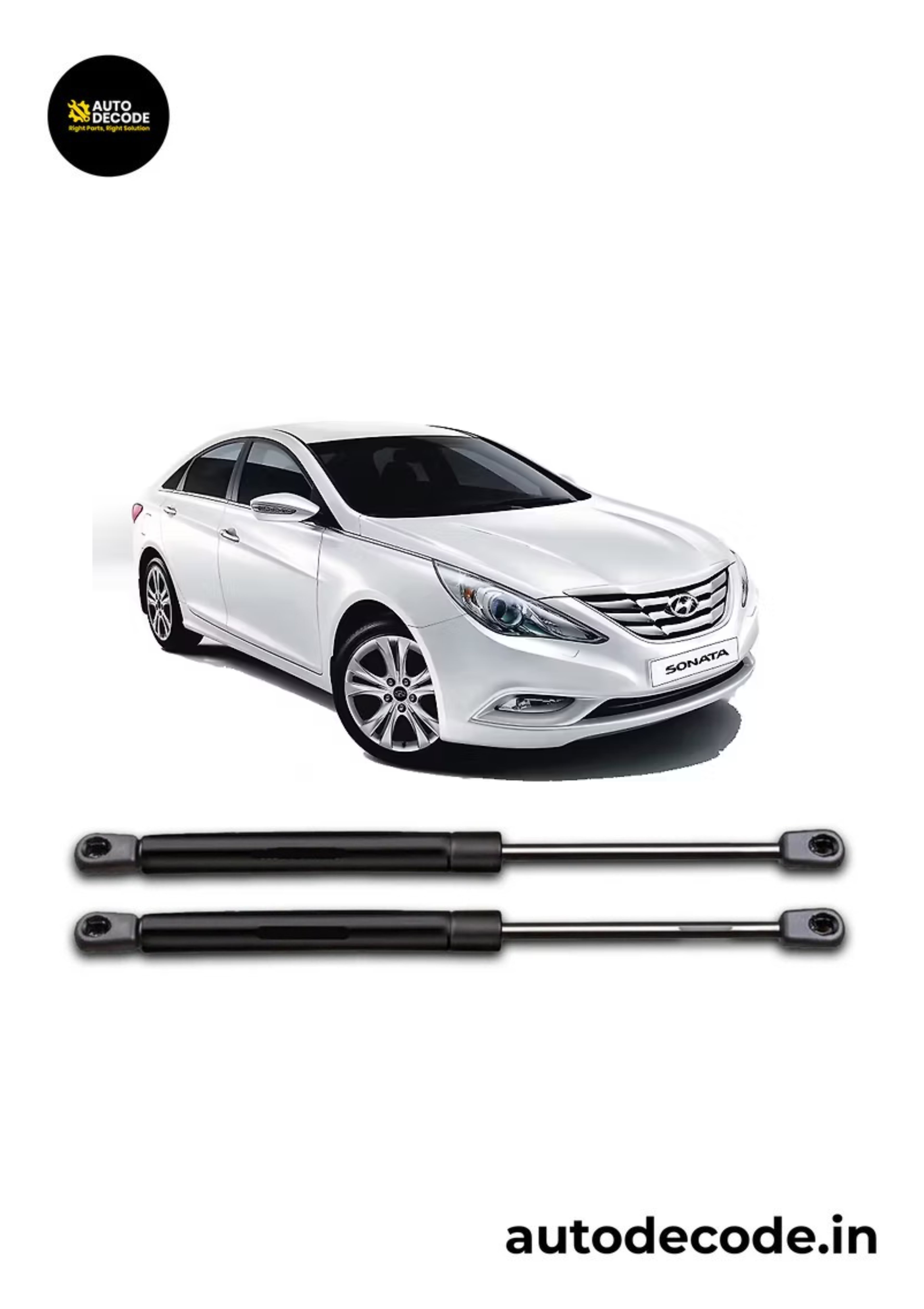 Boot Gas Struts for Hyundai Sonata | Dicky Lift Support | Set of 2