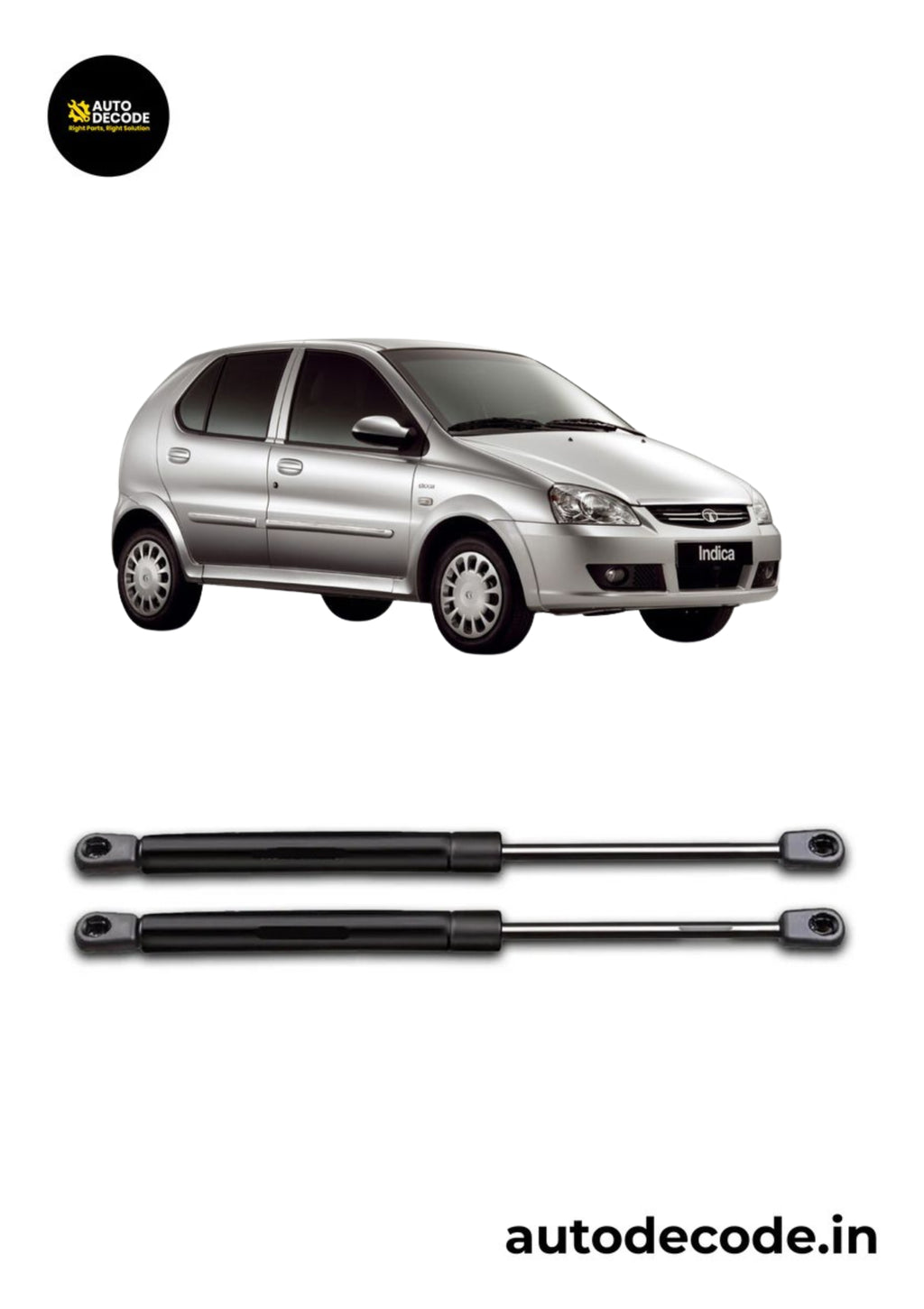 Boot Gas Struts for Tata Indica | Dicky Lift Support | Set of 2