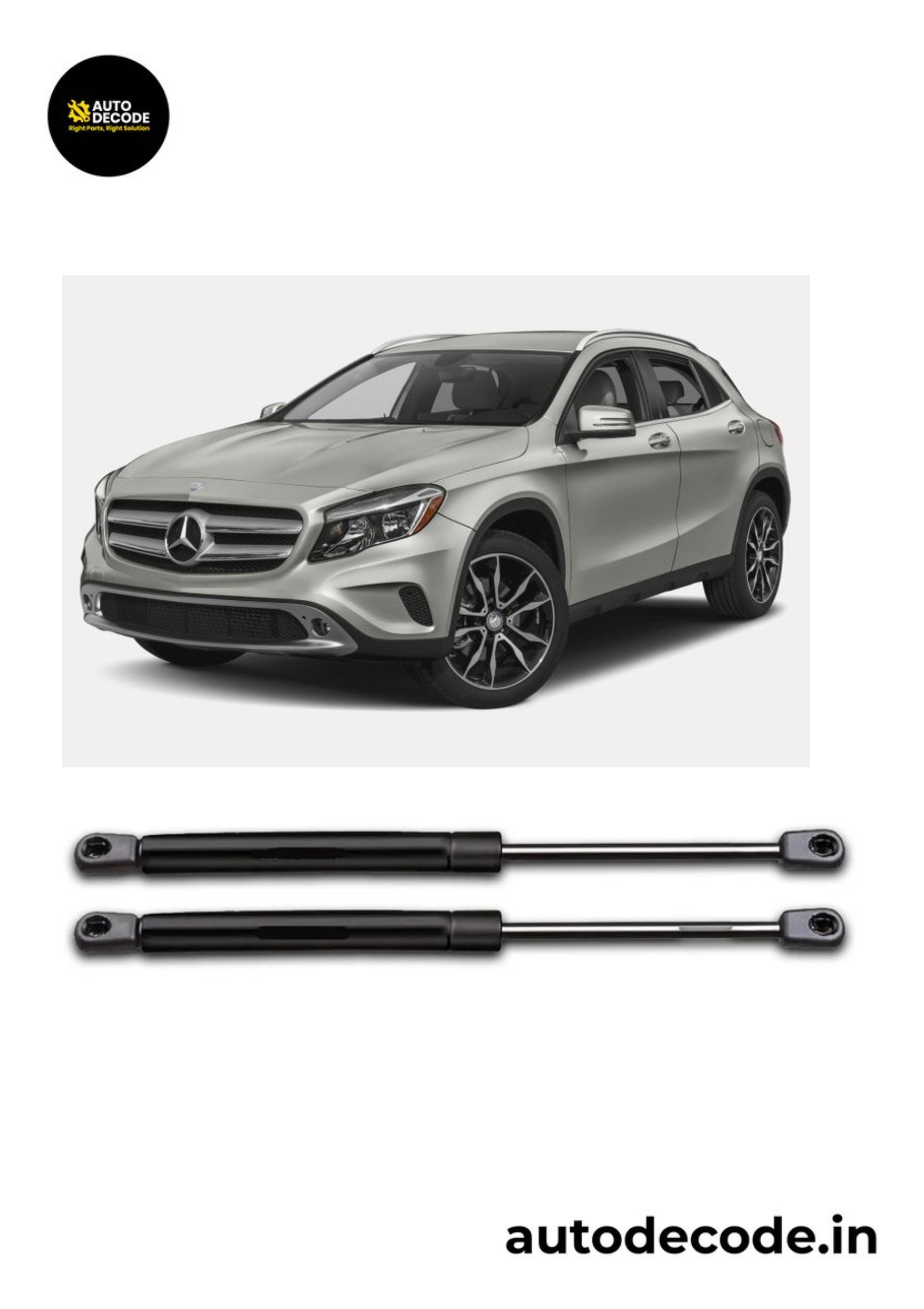 Boot Gas Struts for Mercedes Benz GLA X156 | Dicky Lift Support | Set of 2
