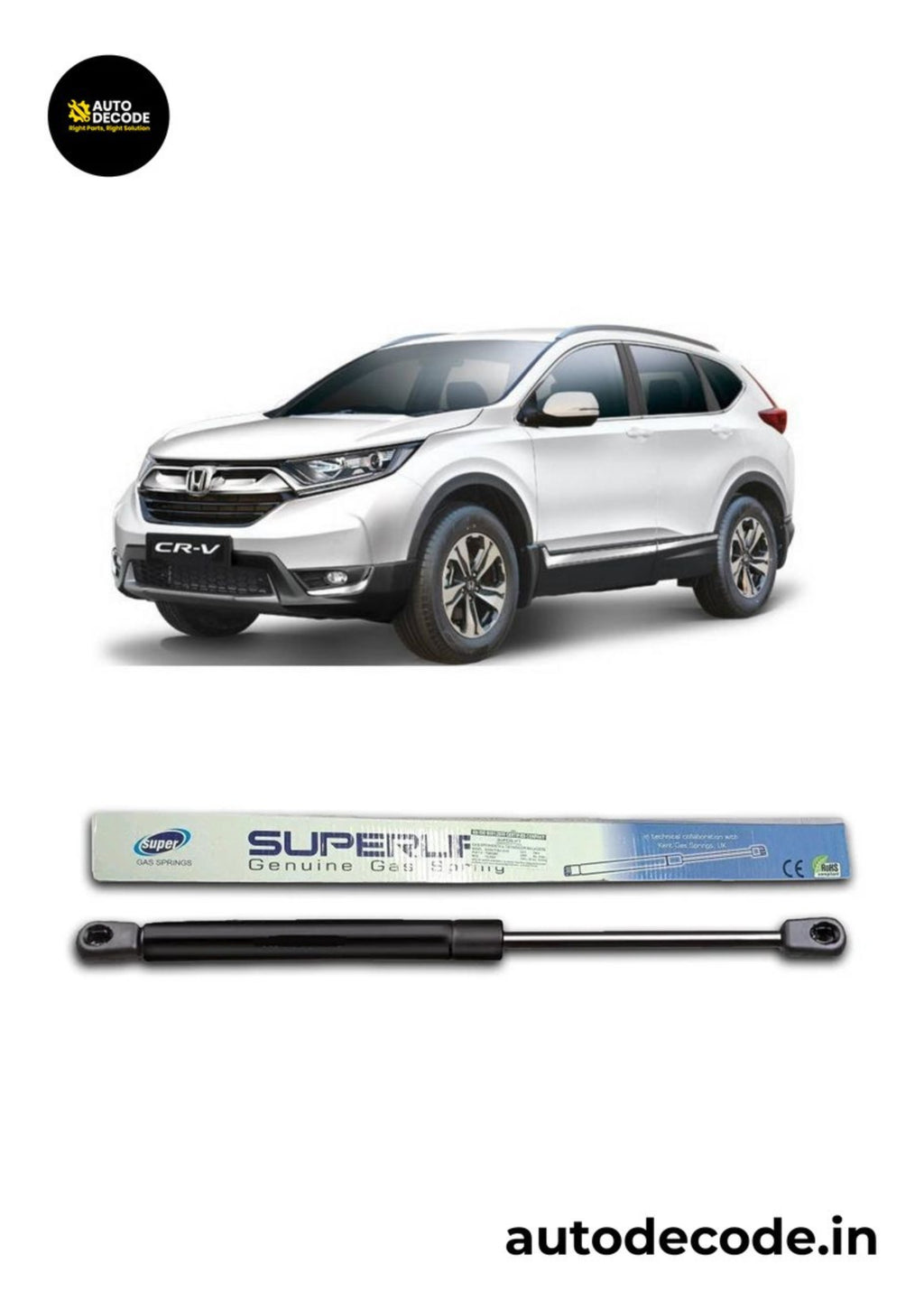 Boot Gas Struts for Honda CR-V T1 | Dicky Lift Support | Set of 2