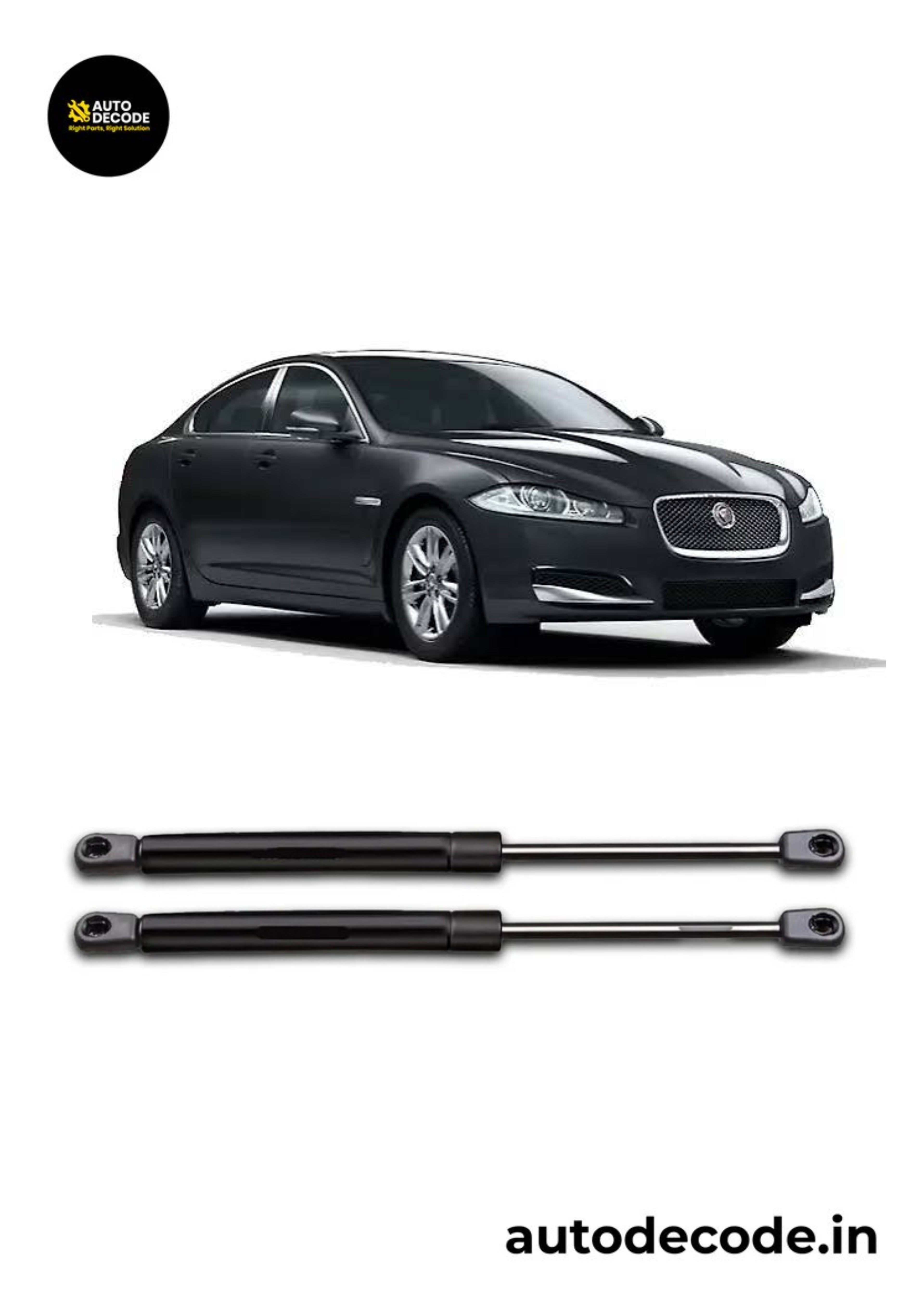 Bonnet Gas Struts for Jaguar XF Old Model | Hood Lift Support | Set of 2