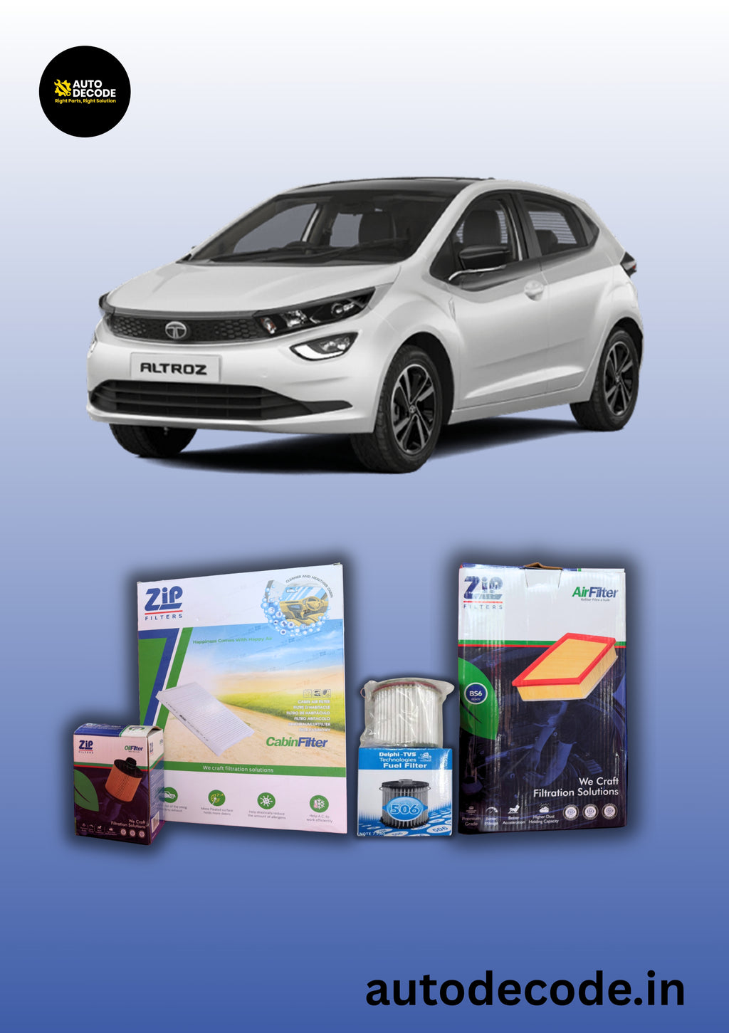 Tata Altroz BS4 Diesel 10,000 km Service Kit