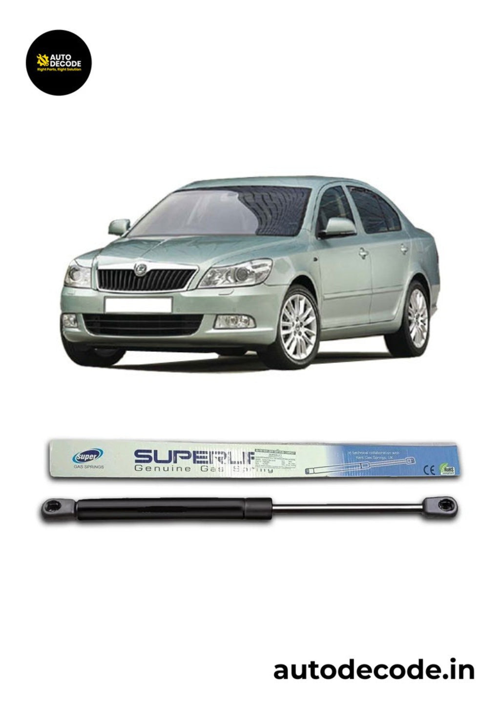 Boot Gas Struts for Skoda Laura | Dicky Lift Support | Set of 2