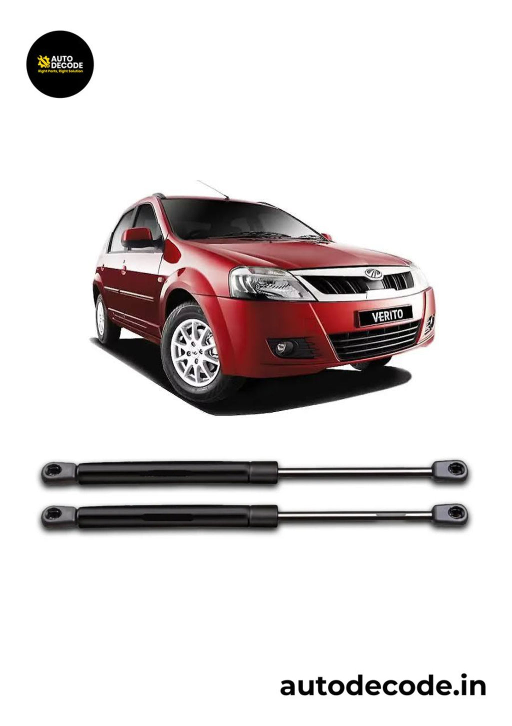 Boot Gas Struts for Mahindra Verito Vibe | Dicky Lift Support | Set of 2