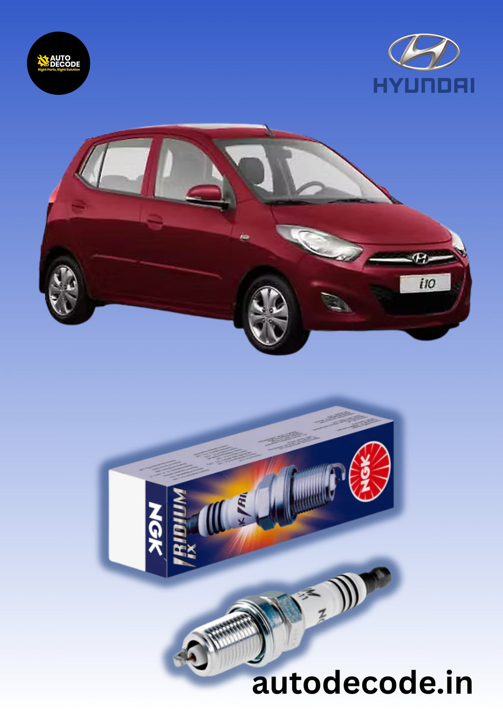 NGK Iridium Spark Plug LKR7BIX-P for Hyundai – NGK Premium