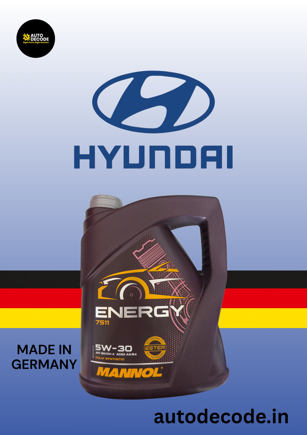 Hyundai Grand i10 / Aura / Xcent Diesel 10,000 km Service Kit