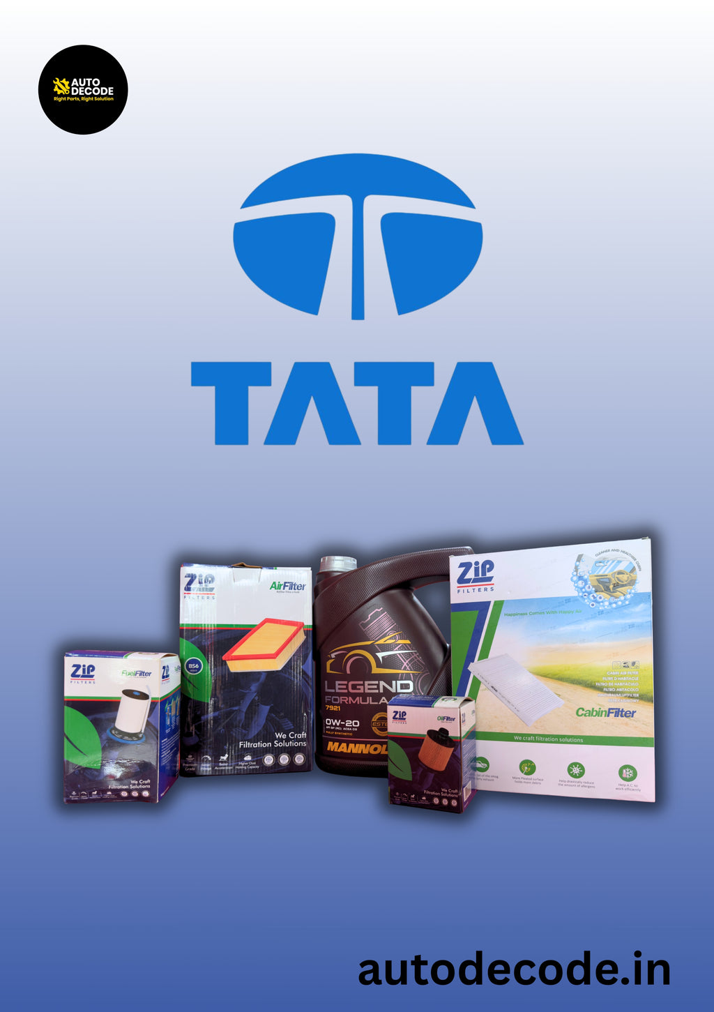 Tata Harrier & Safari BS6 Diesel 10,000 km Service Kit