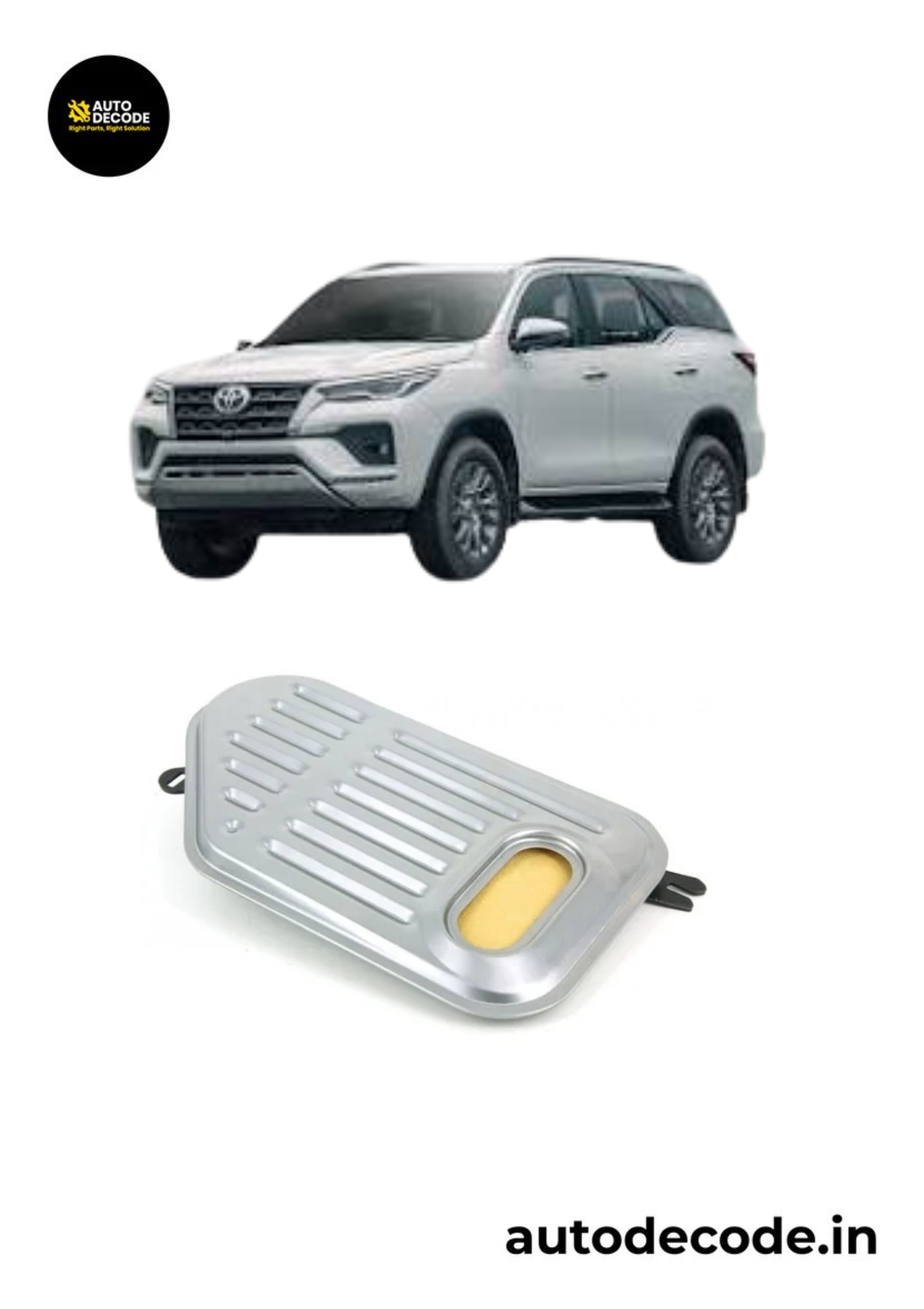 Toyota Fortuner Type 4 / Innova Crysta Transmission Filter