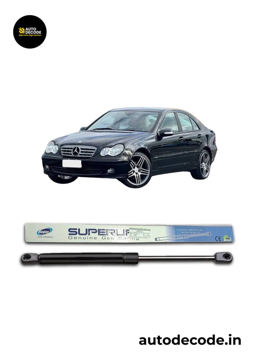 Boot Gas Struts for Mercedes SLK | Dicky Lift Support | Set of 2