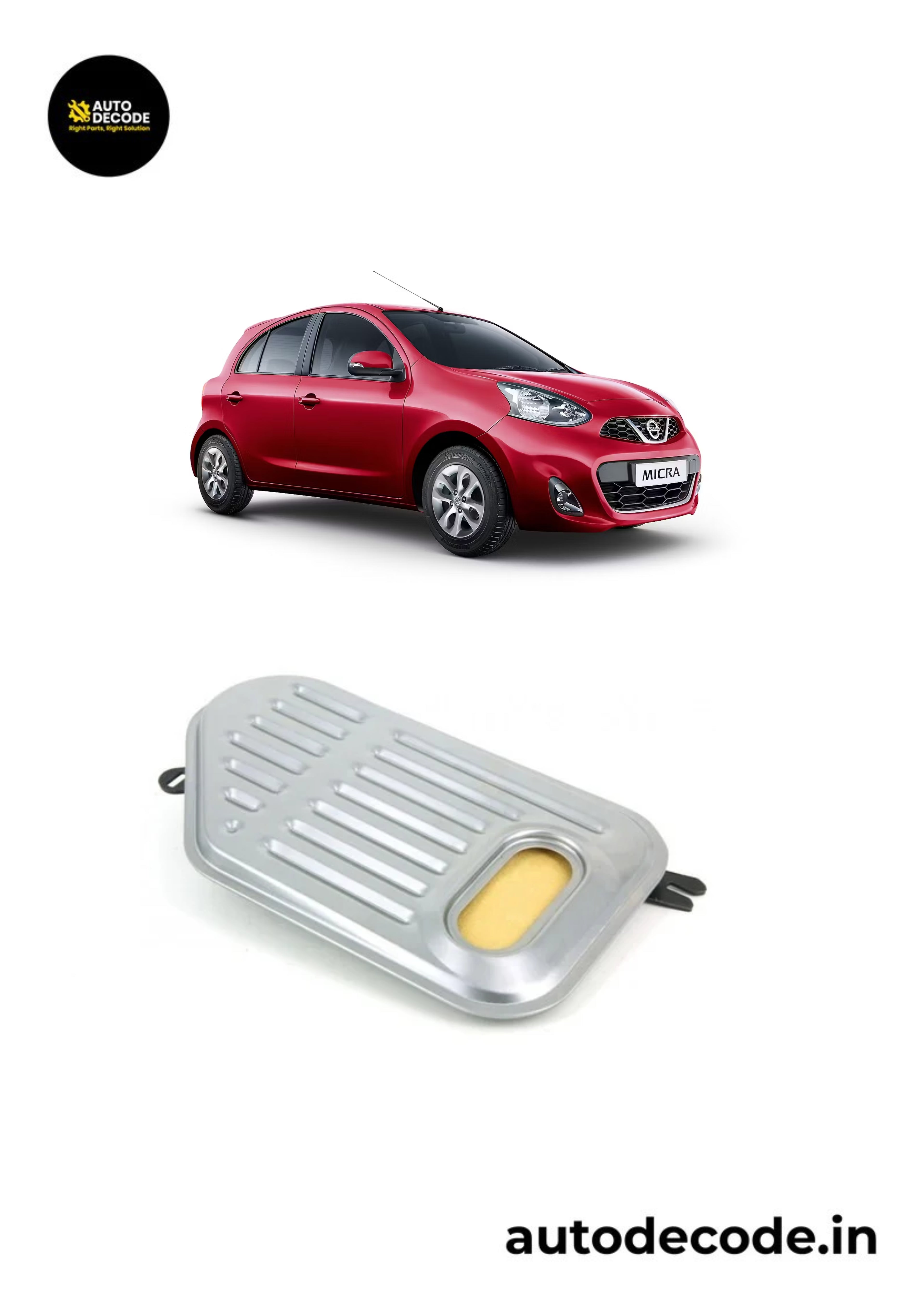 Transmission Filter for Nissan Micra – ZT-8161 Gearbox Oil Filter Replacement