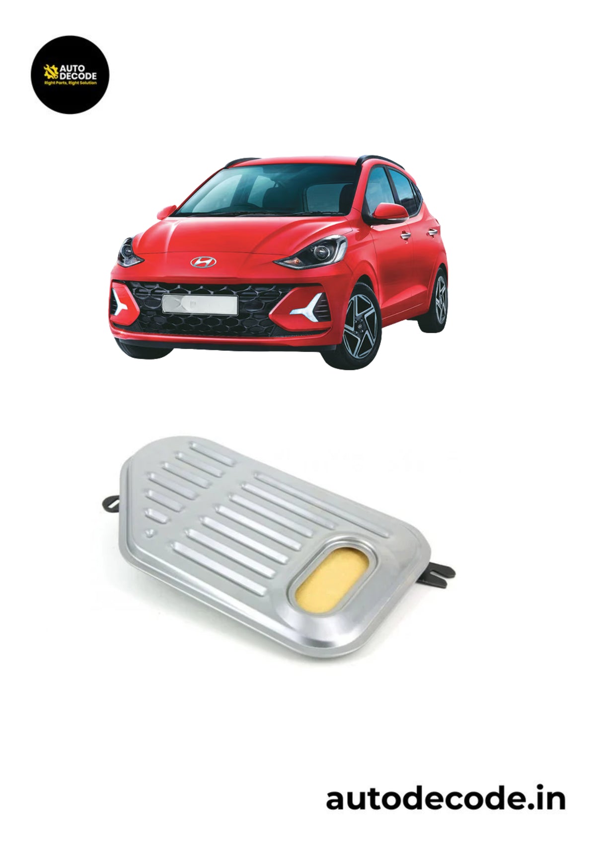 Hyundai i10 / Elantra Fluidic / Creta Transmission Filter Replacement
