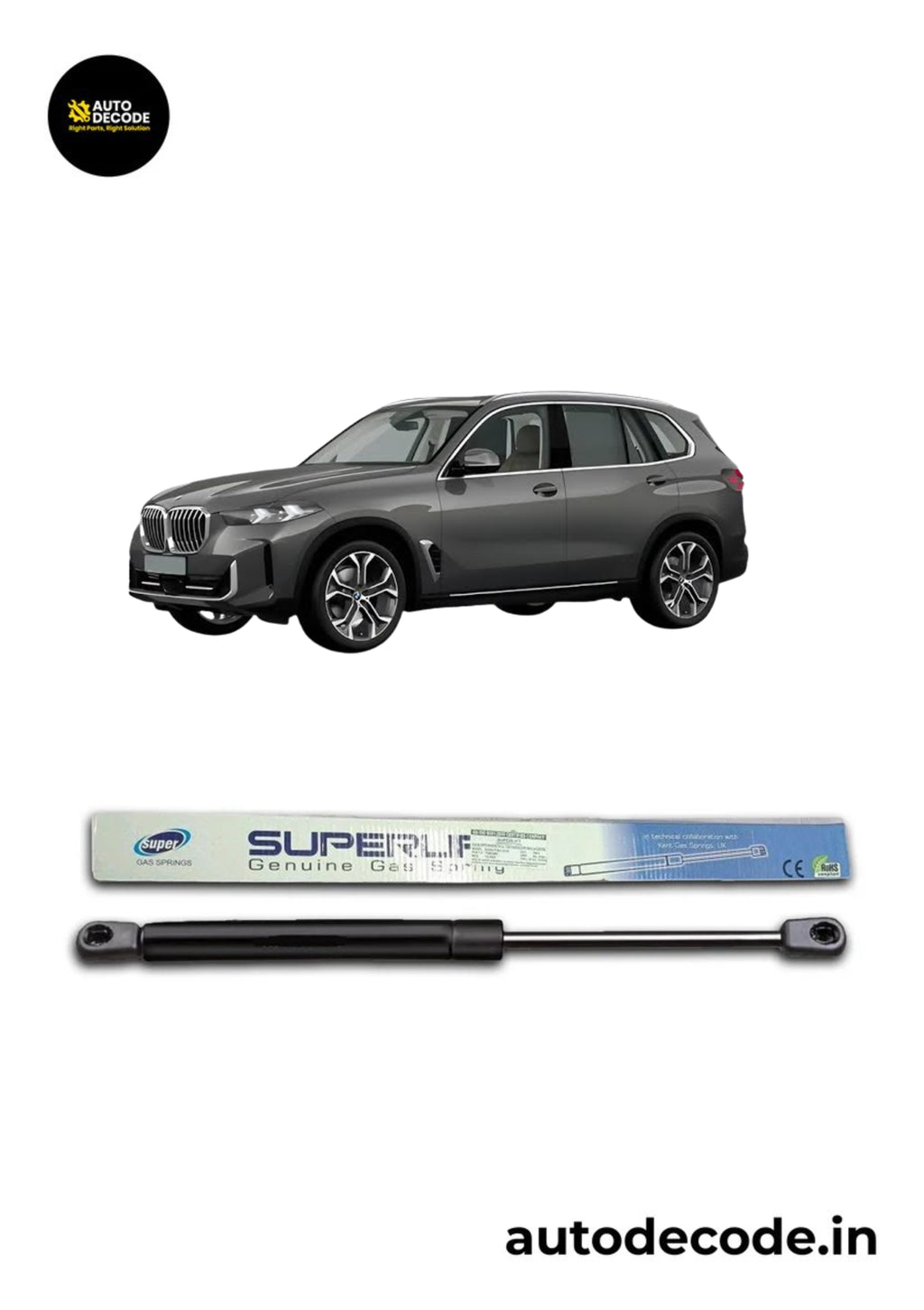 Boot Gas Struts for BMW X1 | Dicky Lift Support | Set of 2