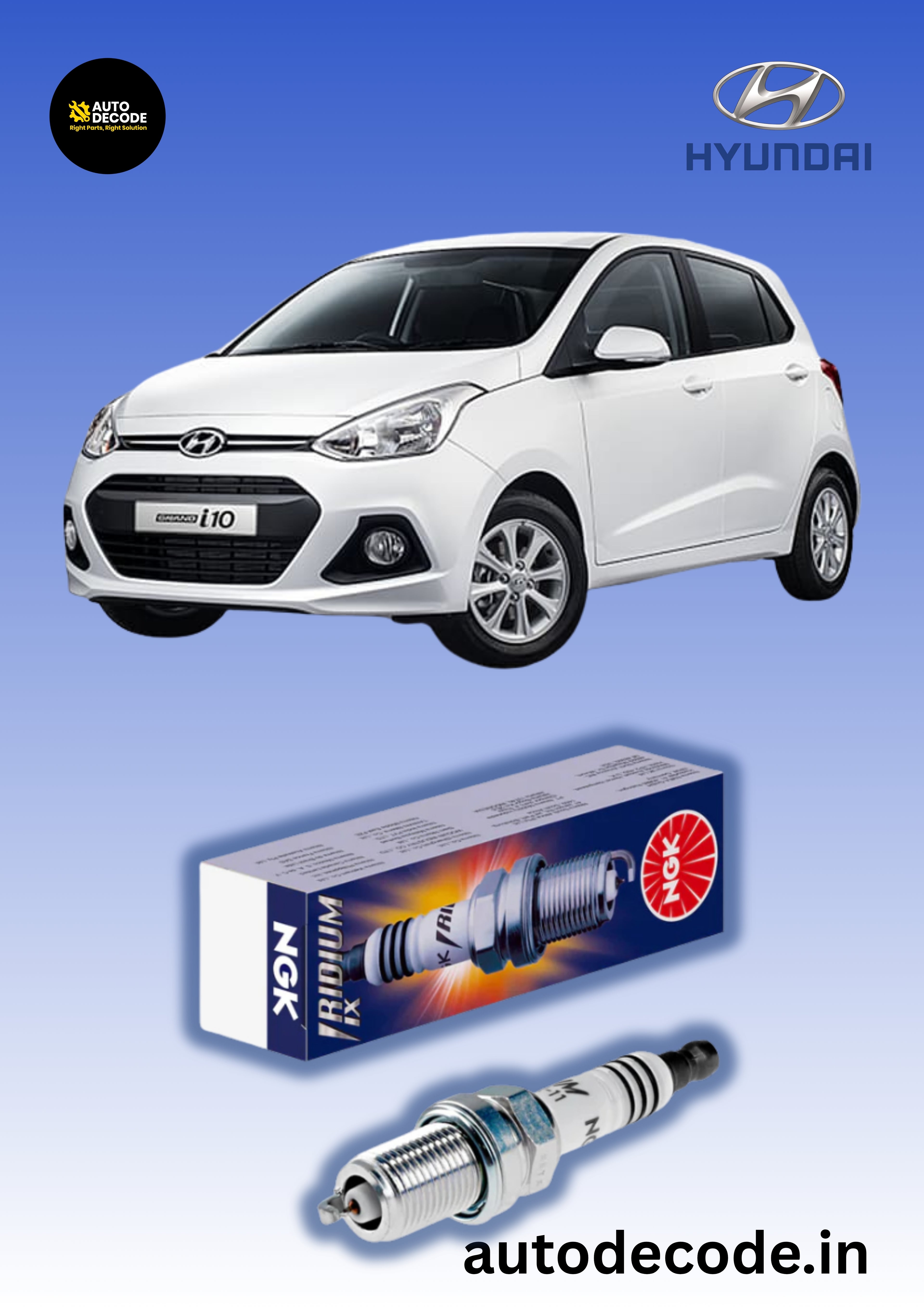 NGK Iridium Spark Plug LKR7BIX-P for Hyundai – NGK Premium