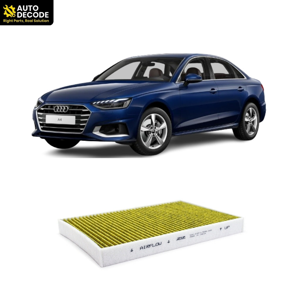 Activated Carbon Cabin Air Filter | For Audi A4, Q5, Q7 Set of 1  | Zip Filters
