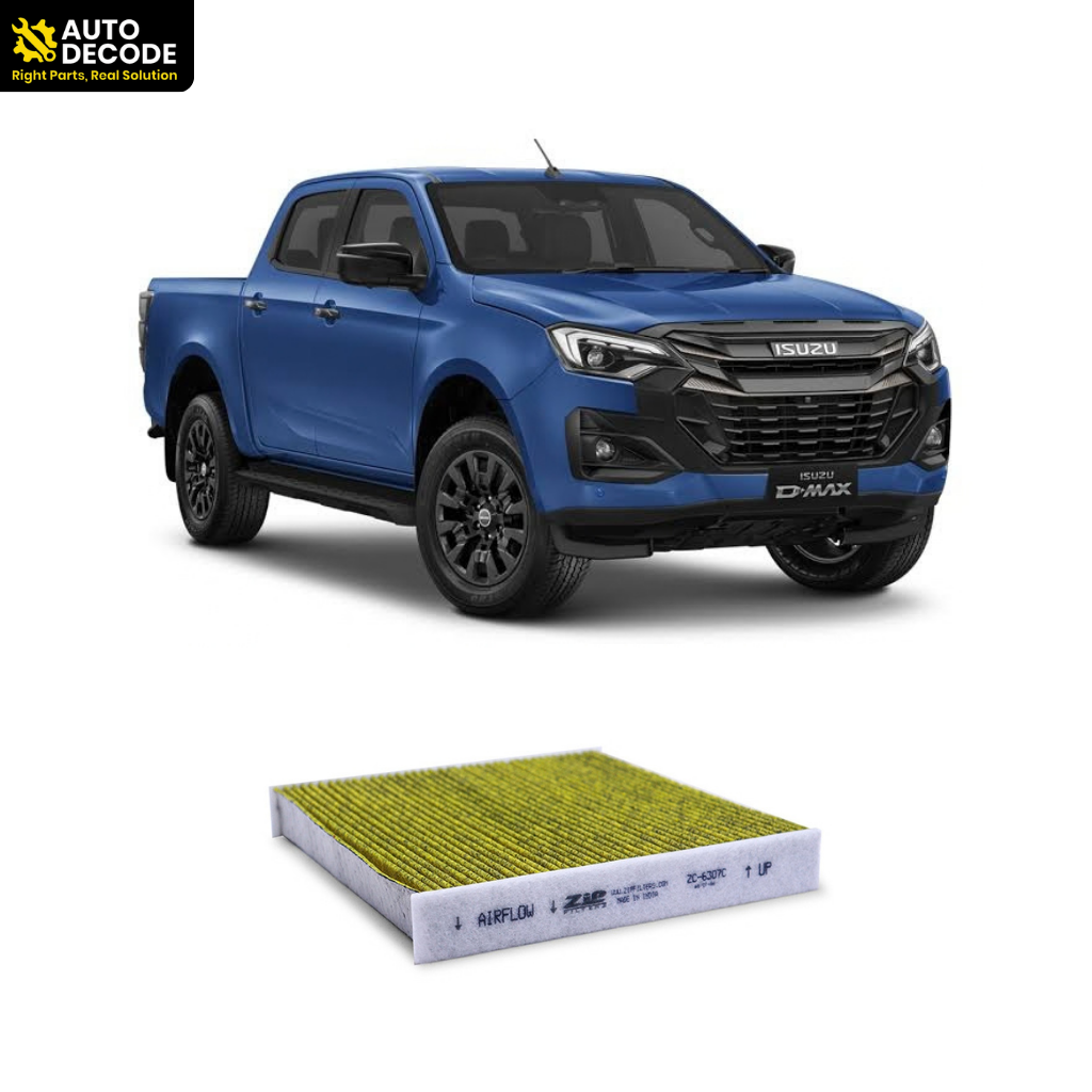 Activated Carbon Cabin Air Filter For Isuzu D-Max 2.5L & 3.0L | Zip Filters